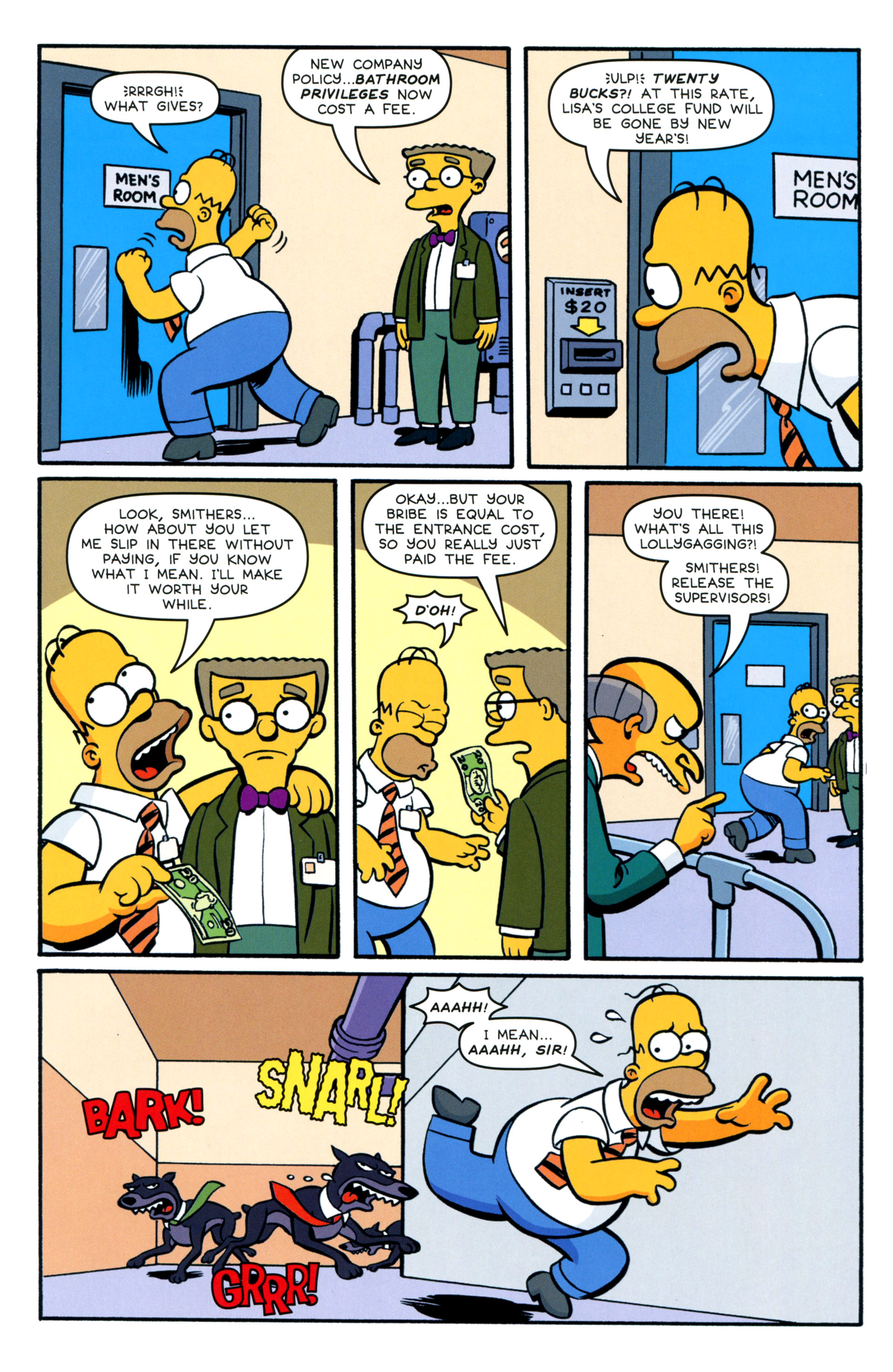 Read online The Simpsons Winter Wingding comic -  Issue #8 - 21