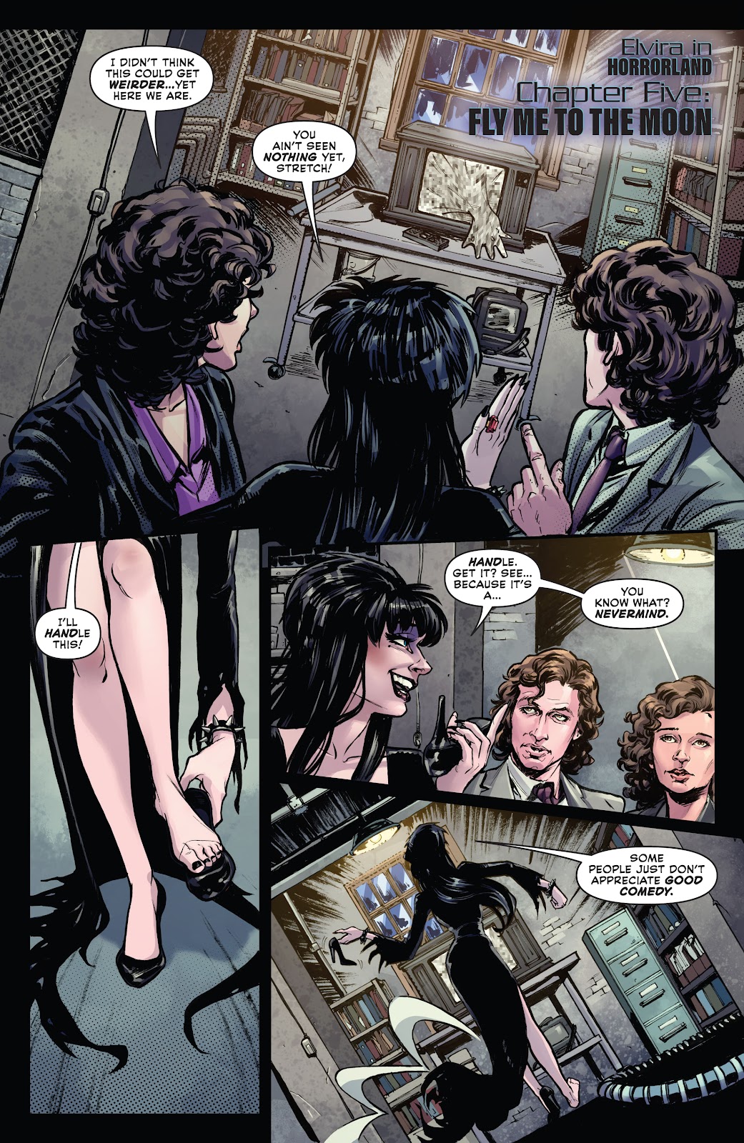 Elvira in Horrorland issue 5 - Page 7