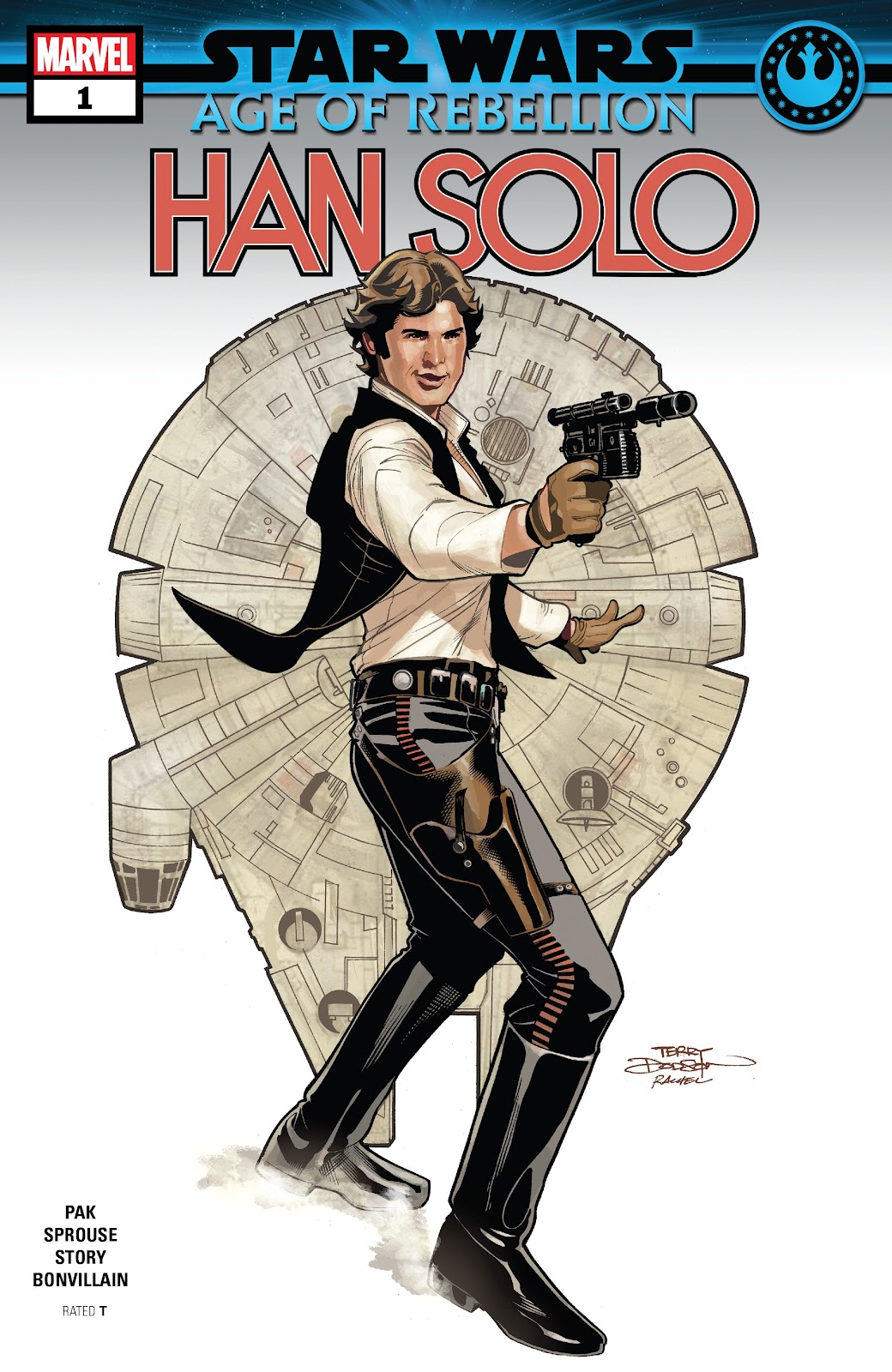 <{ $series->title }} issue Han Solo - Page 1