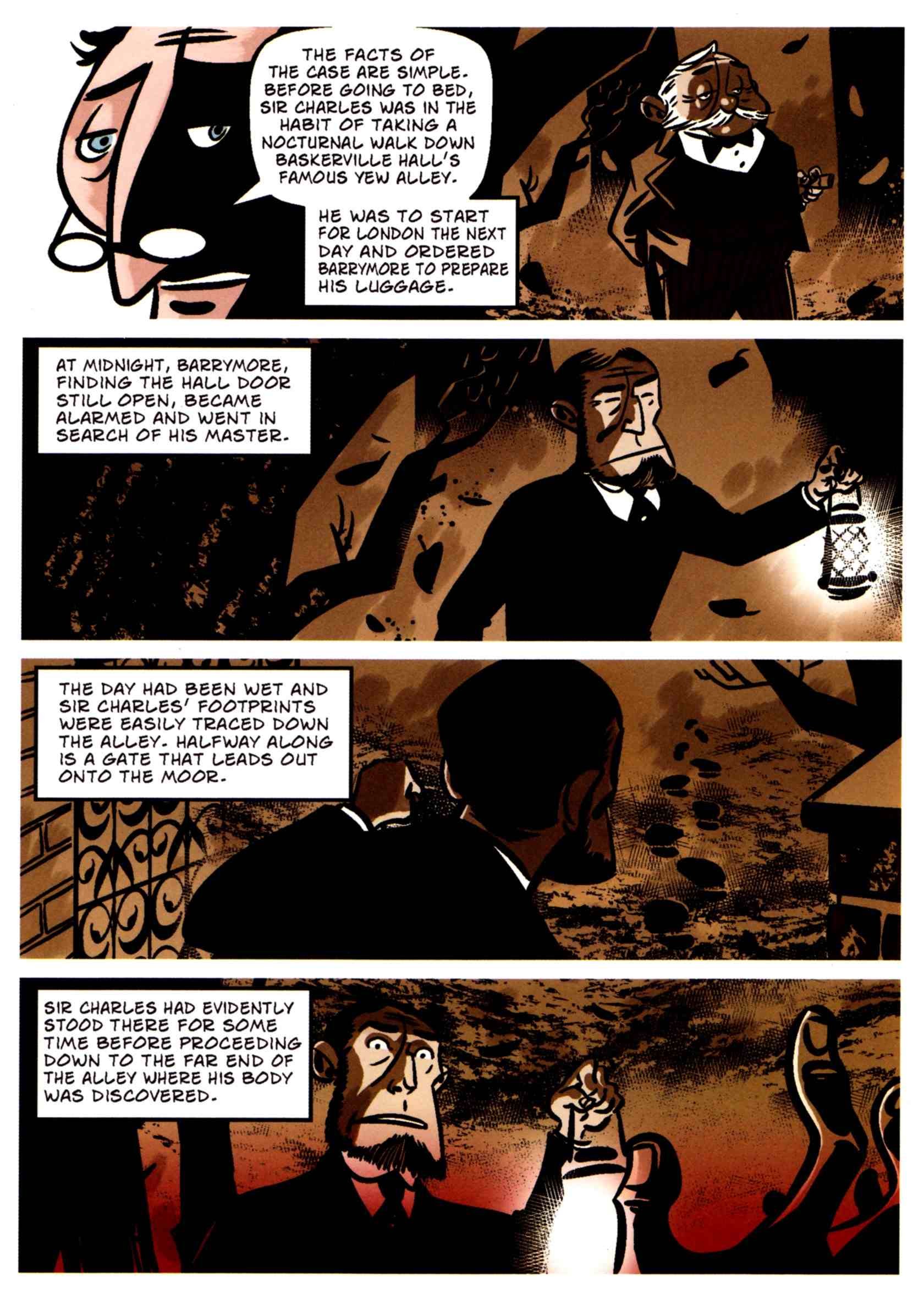 Read online The Hound of the Baskervilles (2009) comic -  Issue # TPB - 22