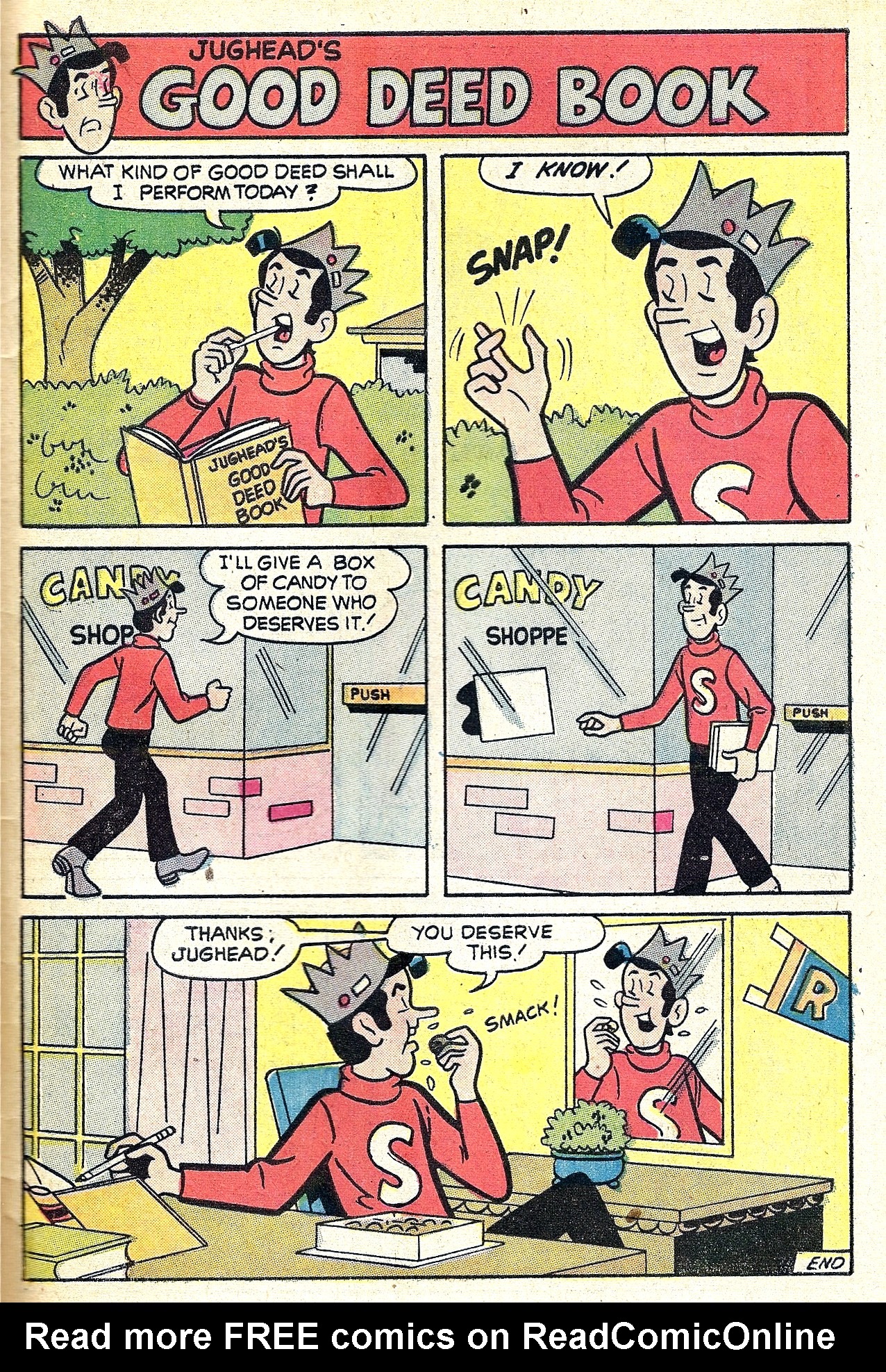 Read online Jughead's Jokes comic -  Issue #34 - 47