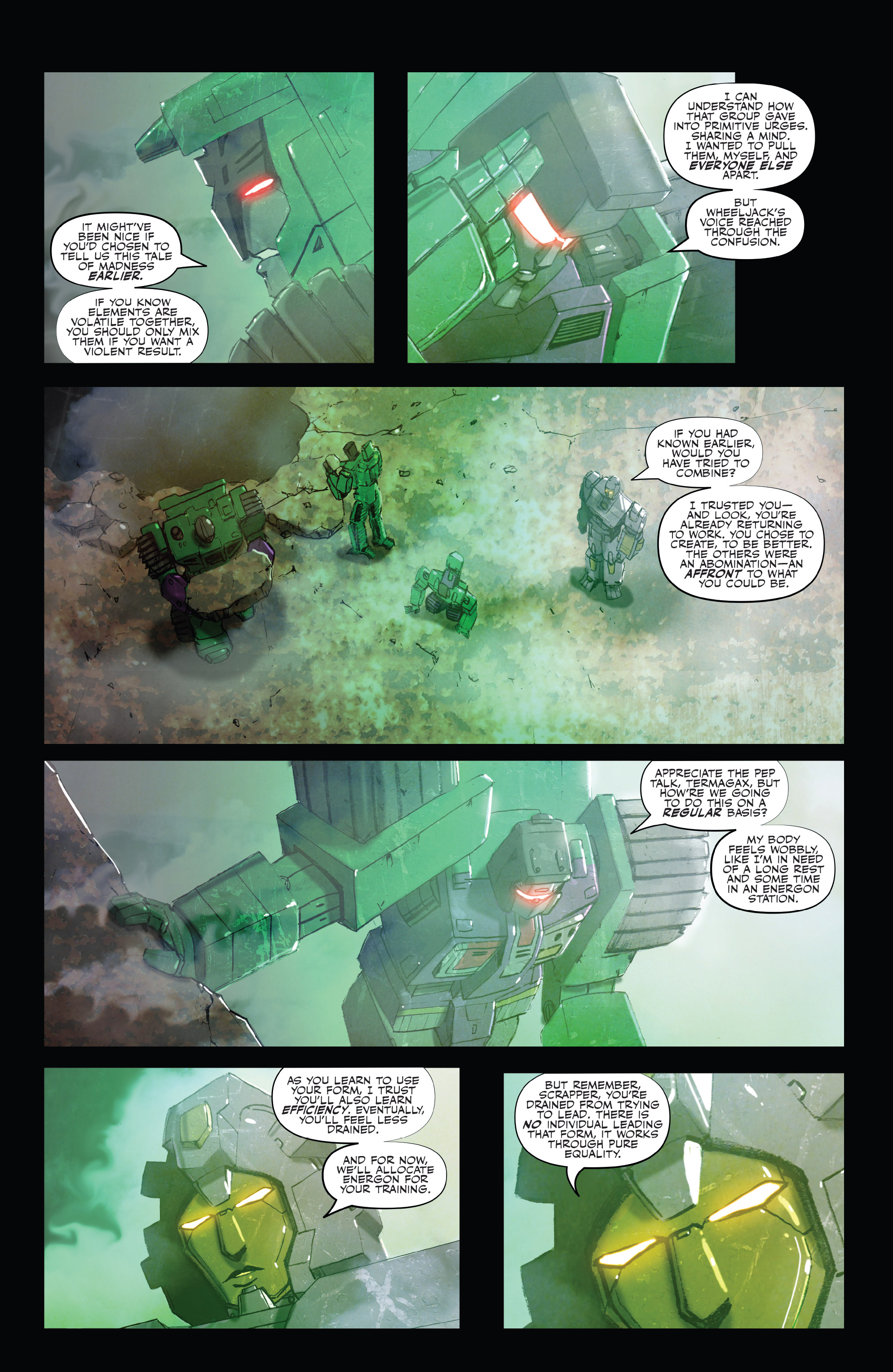 Read online Transformers: Galaxies comic -  Issue #1 - 18