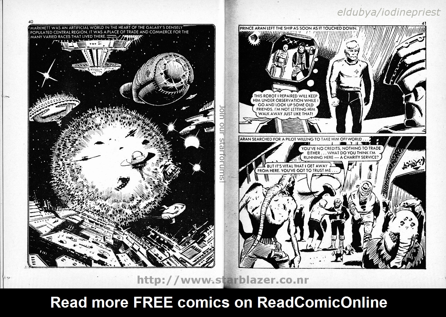 Read online Starblazer comic -  Issue #116 - 22