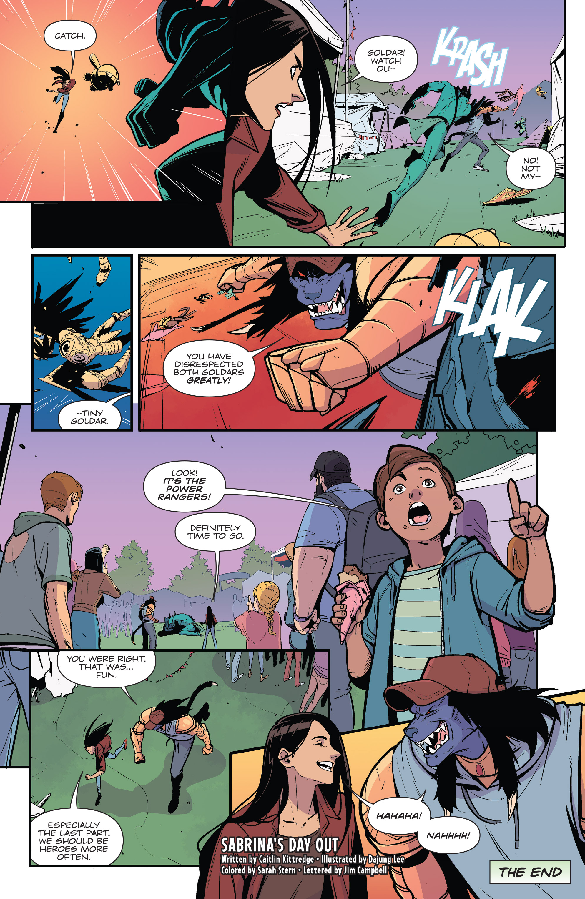 Read online Mighty Morphin Power Rangers comic -  Issue # _Annual 2017 - 42