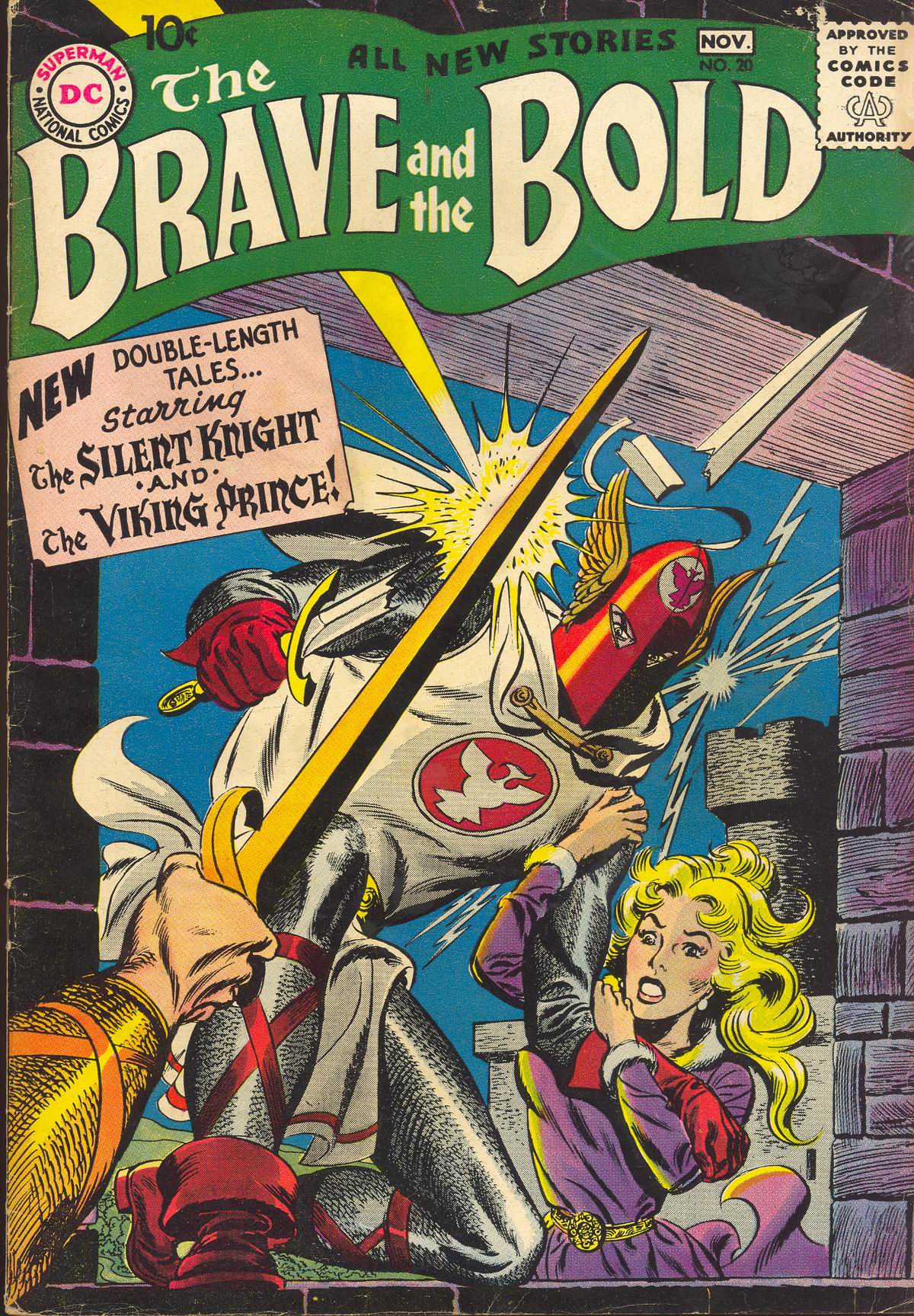 Read online The Brave and the Bold (1955) comic -  Issue #20 - 1