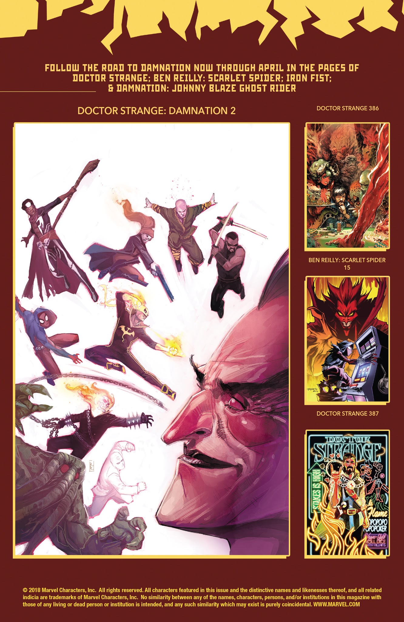 Read online Doctor Strange: Damnation comic -  Issue #1 - 32