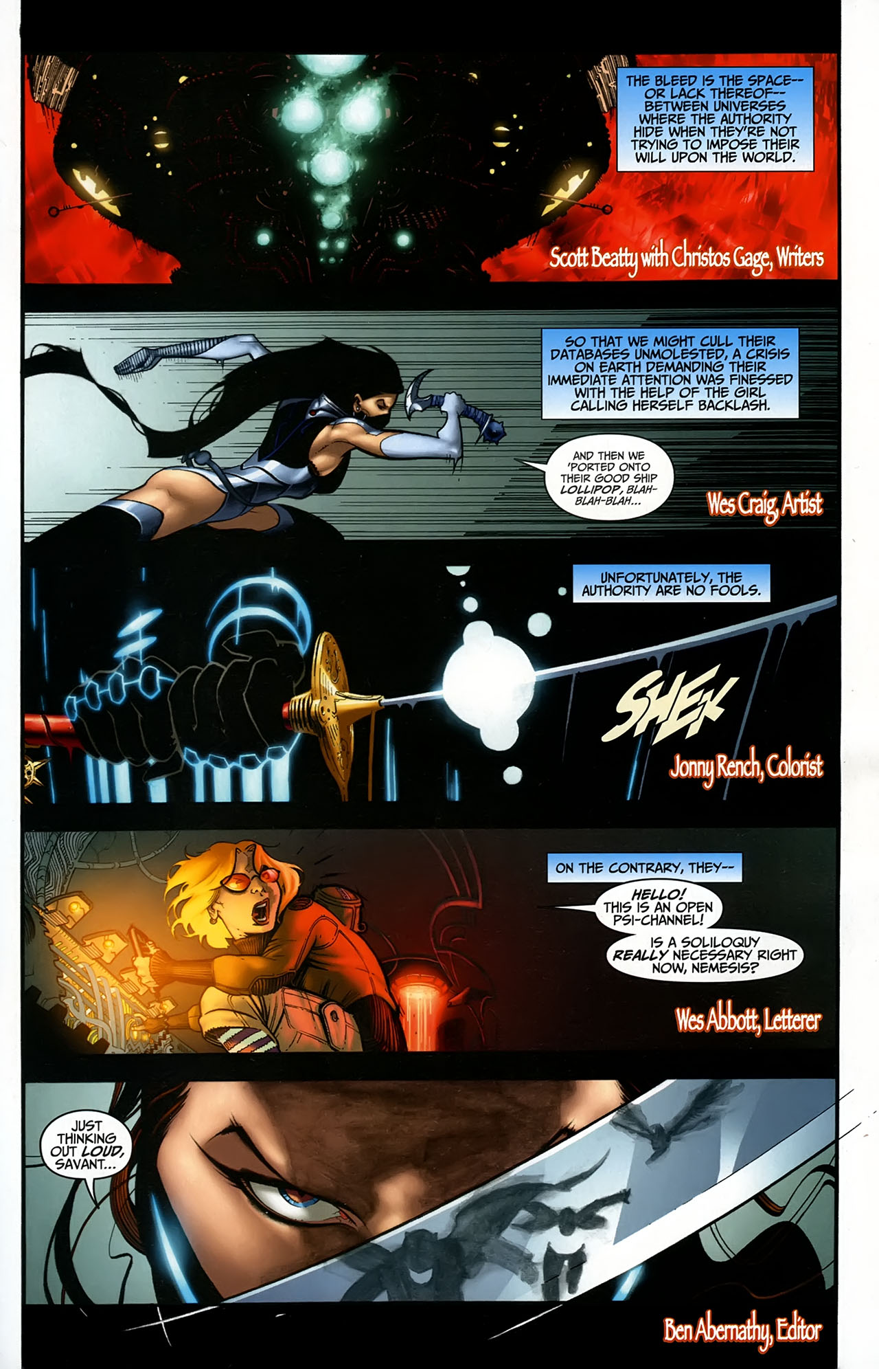 Read online Wildstorm Revelations comic -  Issue #2 - 2