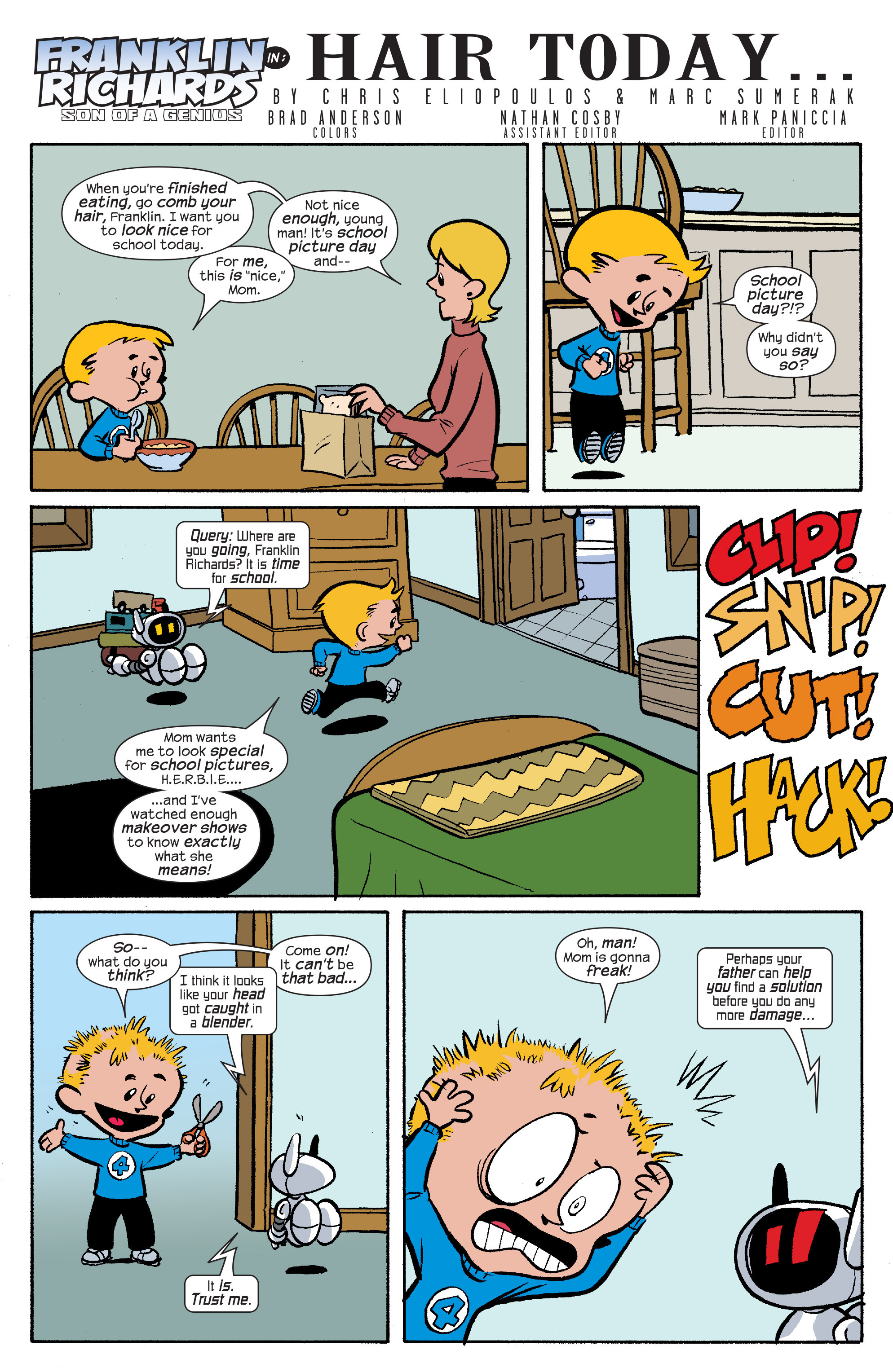 Read online Franklin Richards: March Madness comic -  Issue # Full - 13
