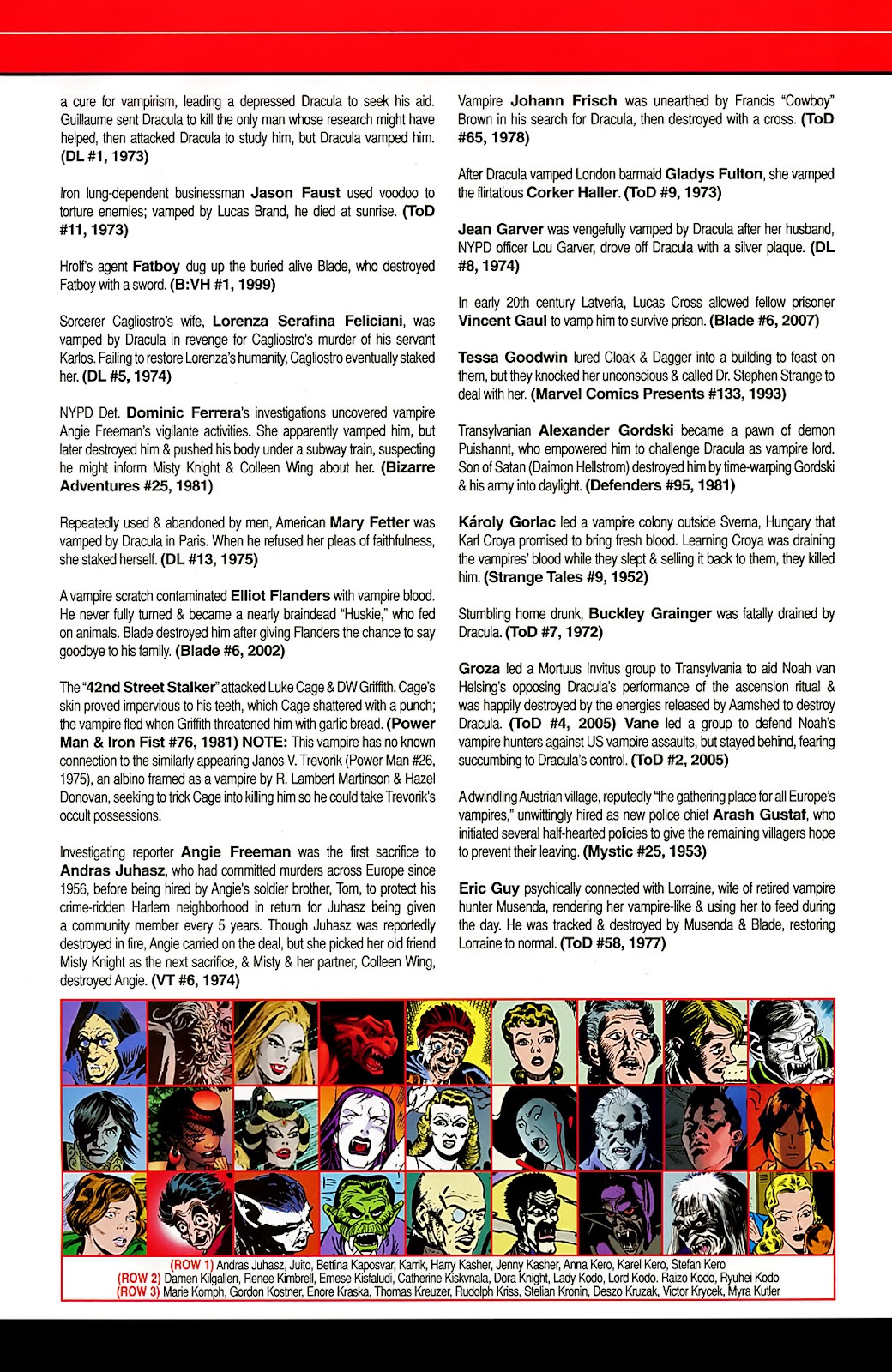 Vampires: The Marvel Undead issue Full - Page 49