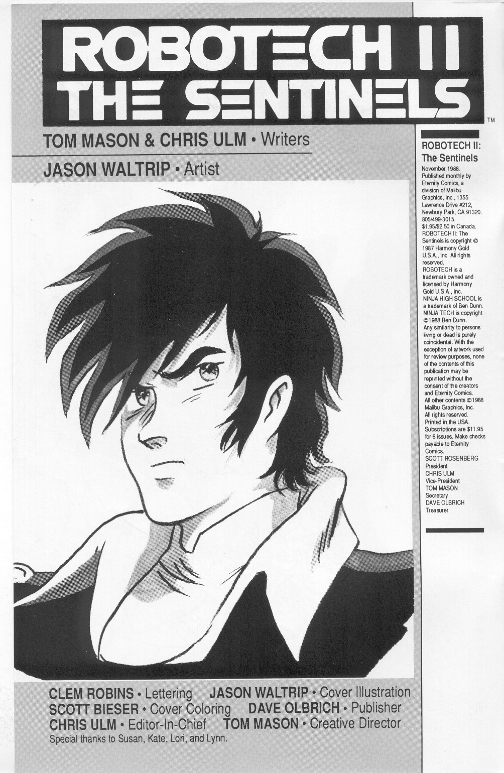 <{ $series->title }} issue Robotech II: The Sentinels Book 1 Issue #1 - Page 2