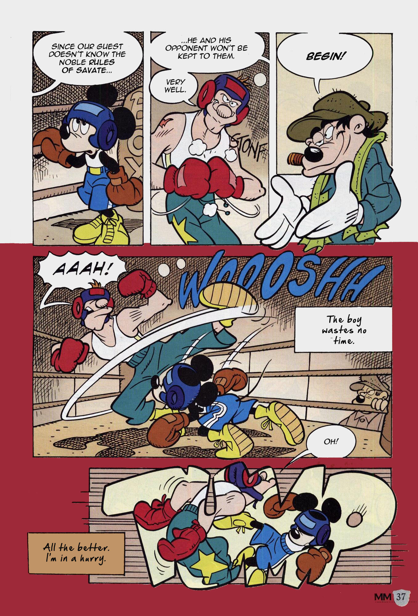 Read online Mickey Mouse Mystery Magazine comic -  Issue #1 - 37