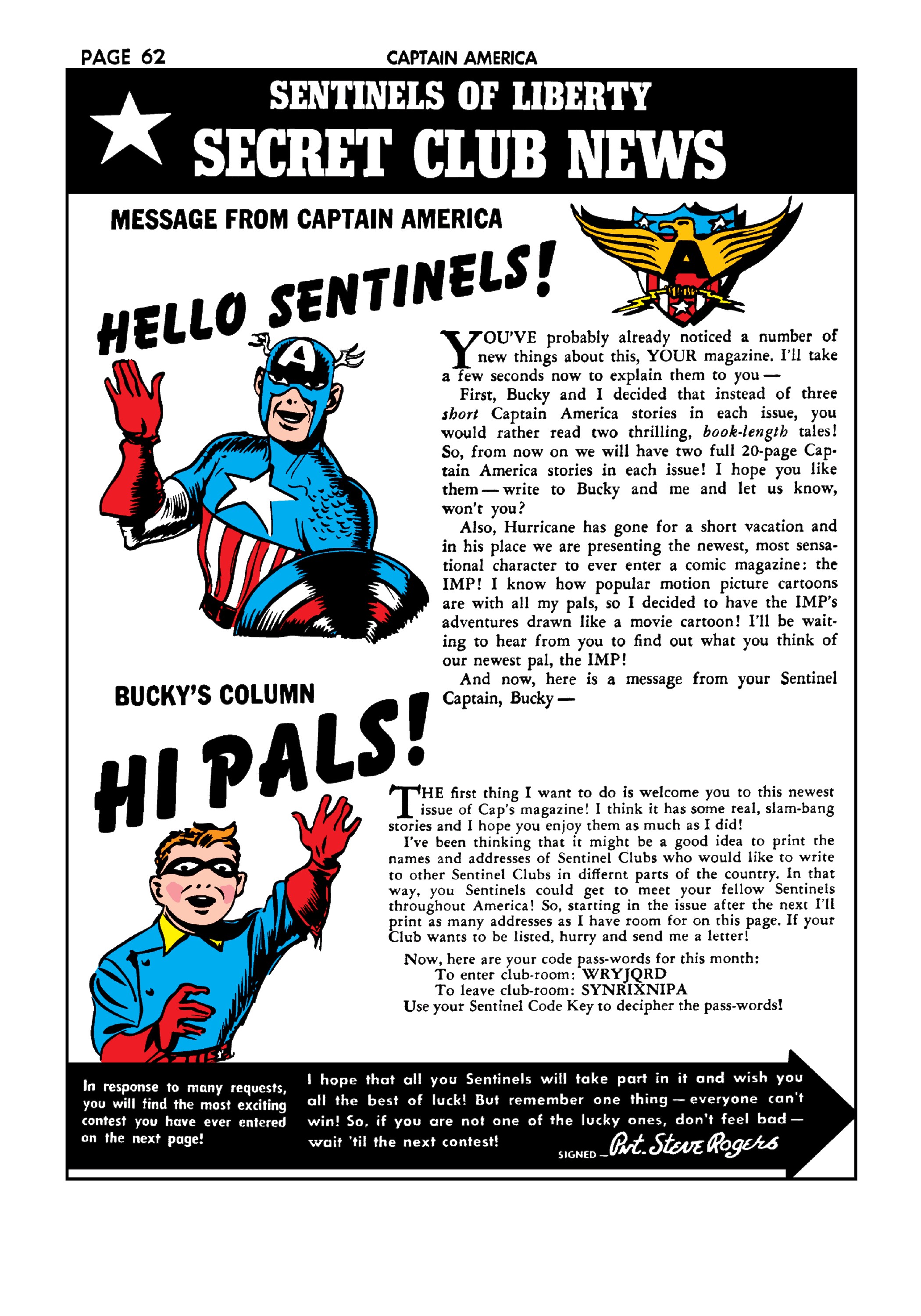 Read online Marvel Masterworks: Golden Age Captain America comic -  Issue # TPB 3 (Part 3) - 69