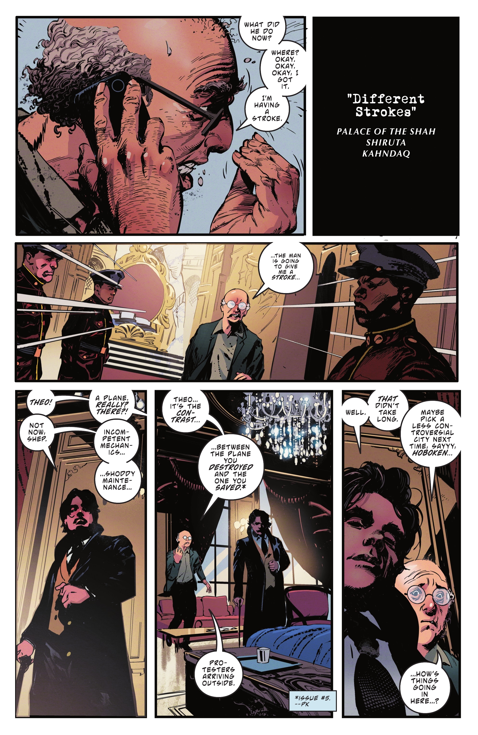 Read online Black Adam comic -  Issue #8 - 9