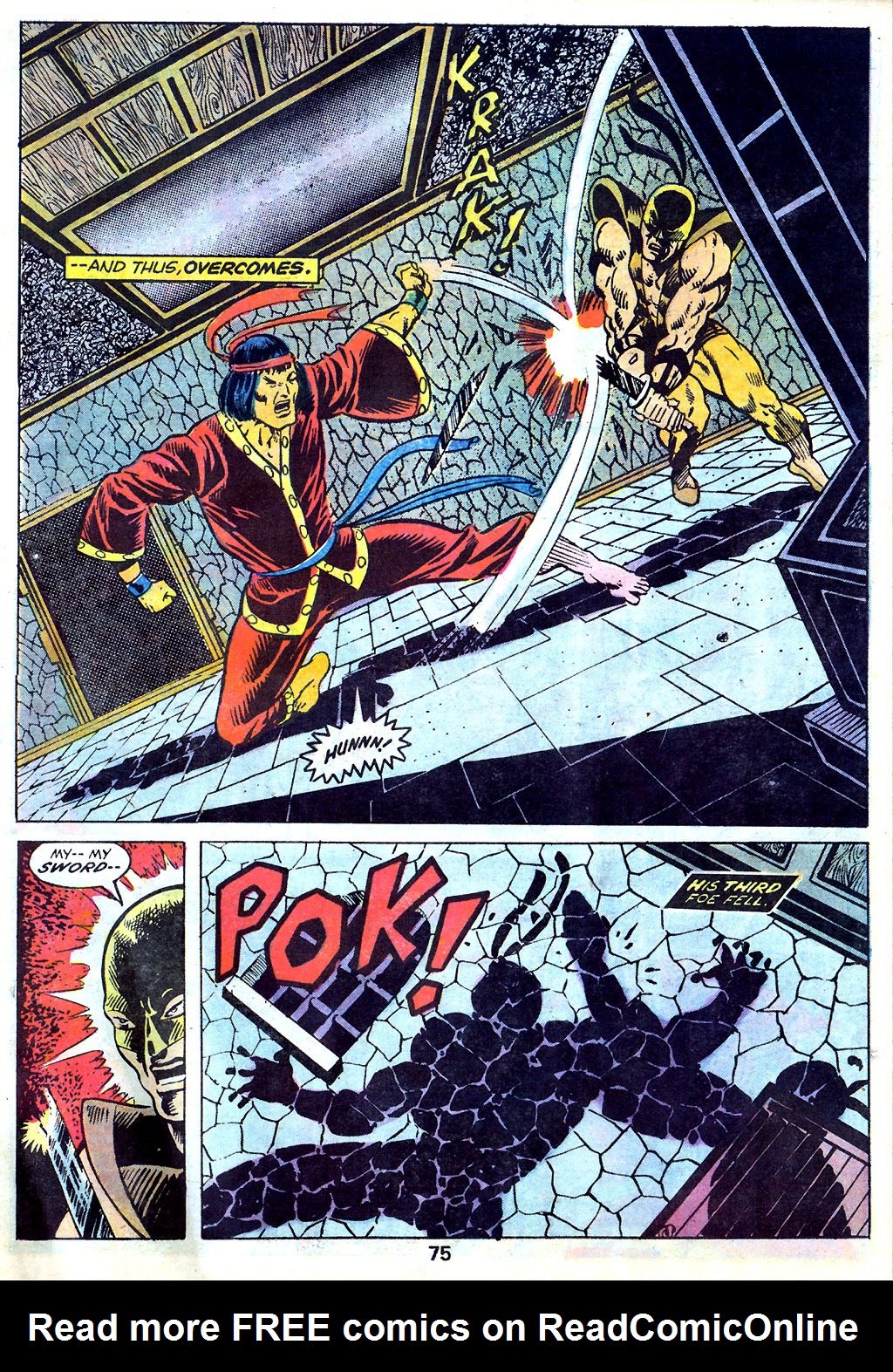 Read online Savage Fists Of Kung Fu comic -  Issue # TPB - 75