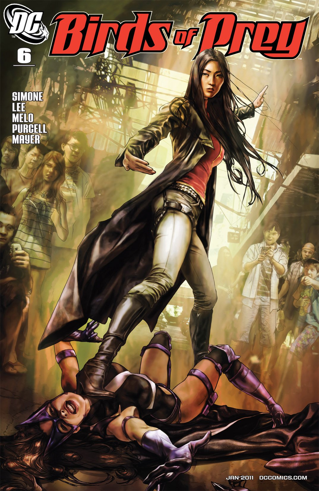 Read online Birds of Prey (2010) comic -  Issue #6 - 1