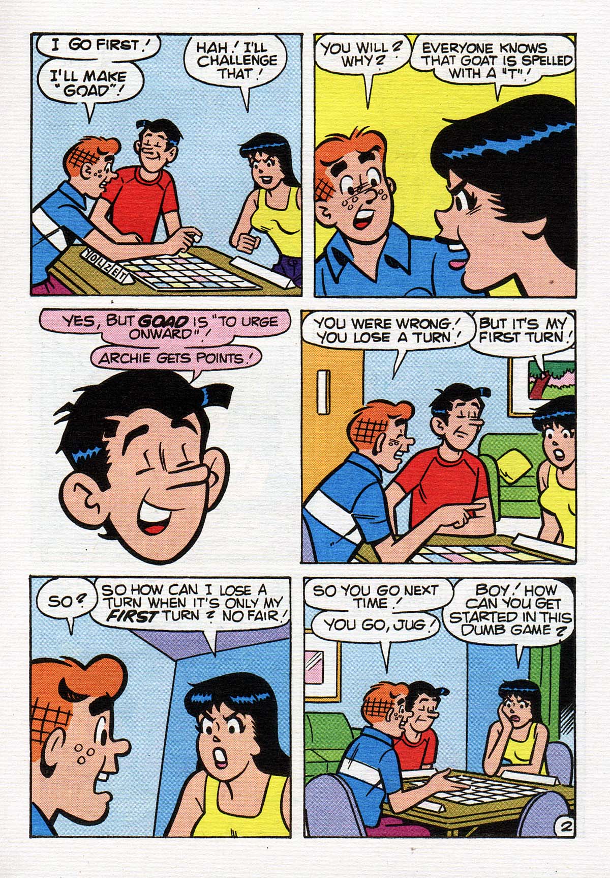 Read online Jughead's Double Digest Magazine comic -  Issue #105 - 126