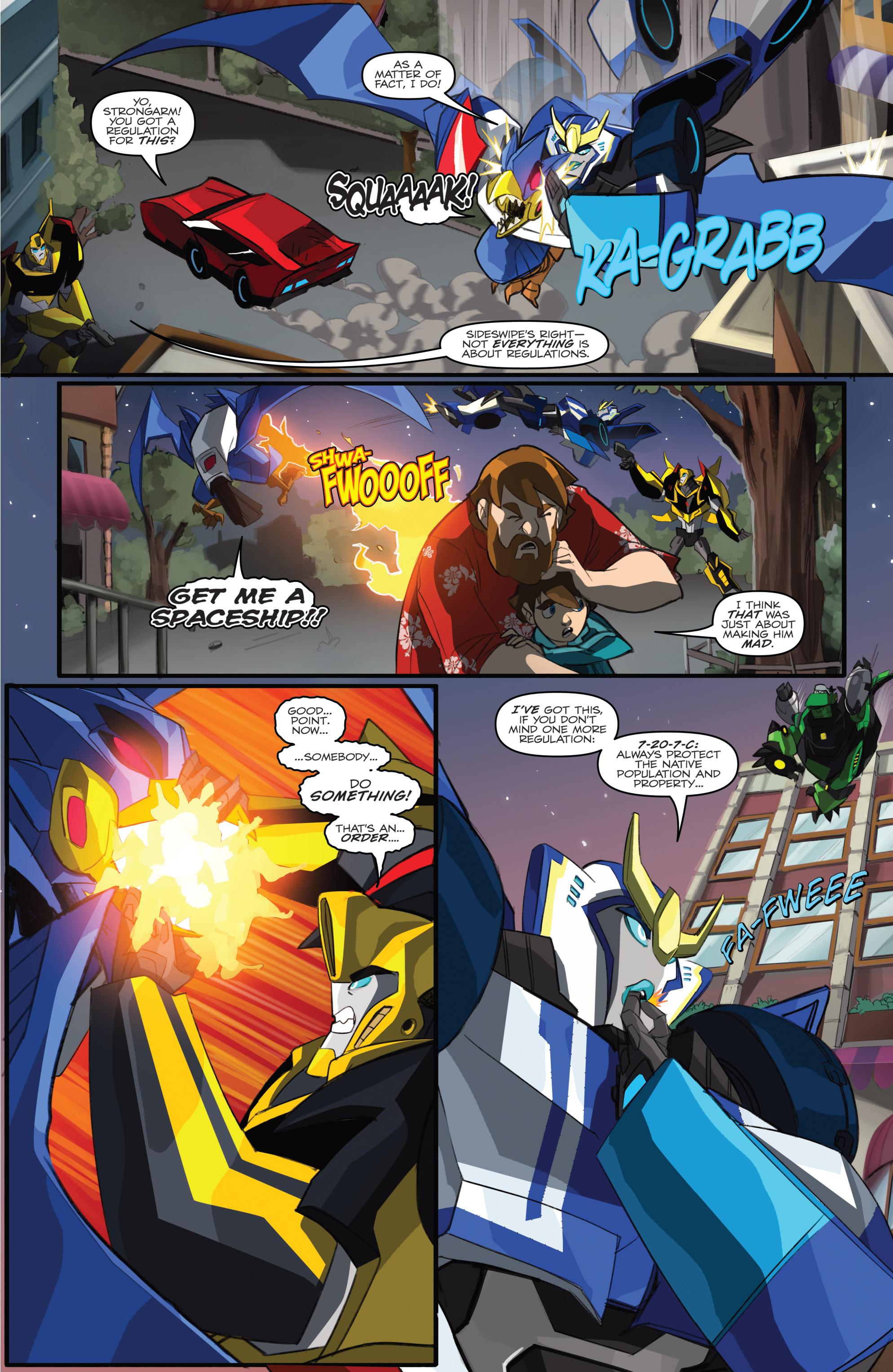 Read online Free Comic Book Day 2015 comic -  Issue # Transformers Robots In Disguise - 14