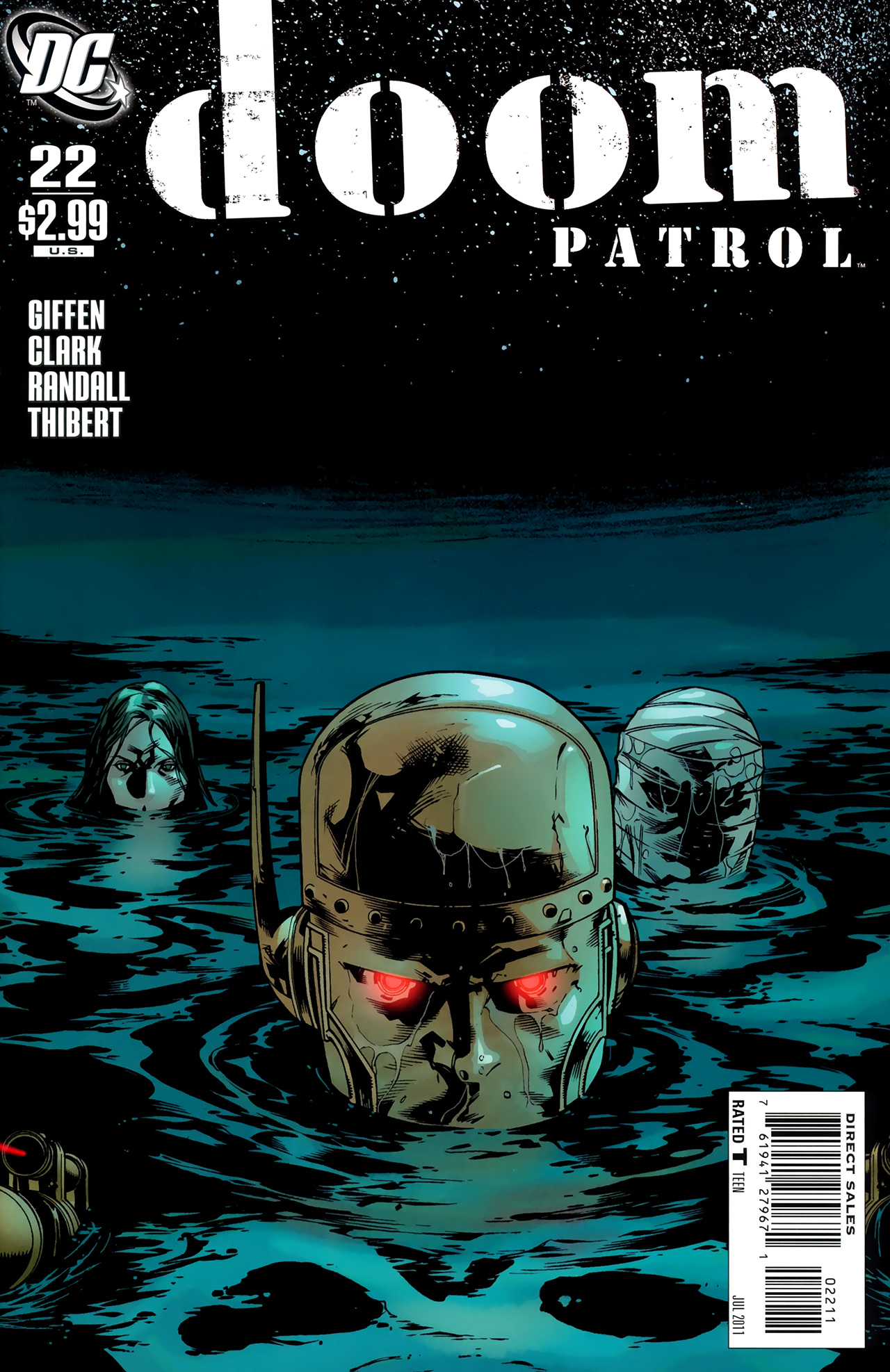 Read online Doom Patrol (2009) comic -  Issue #22 - 1