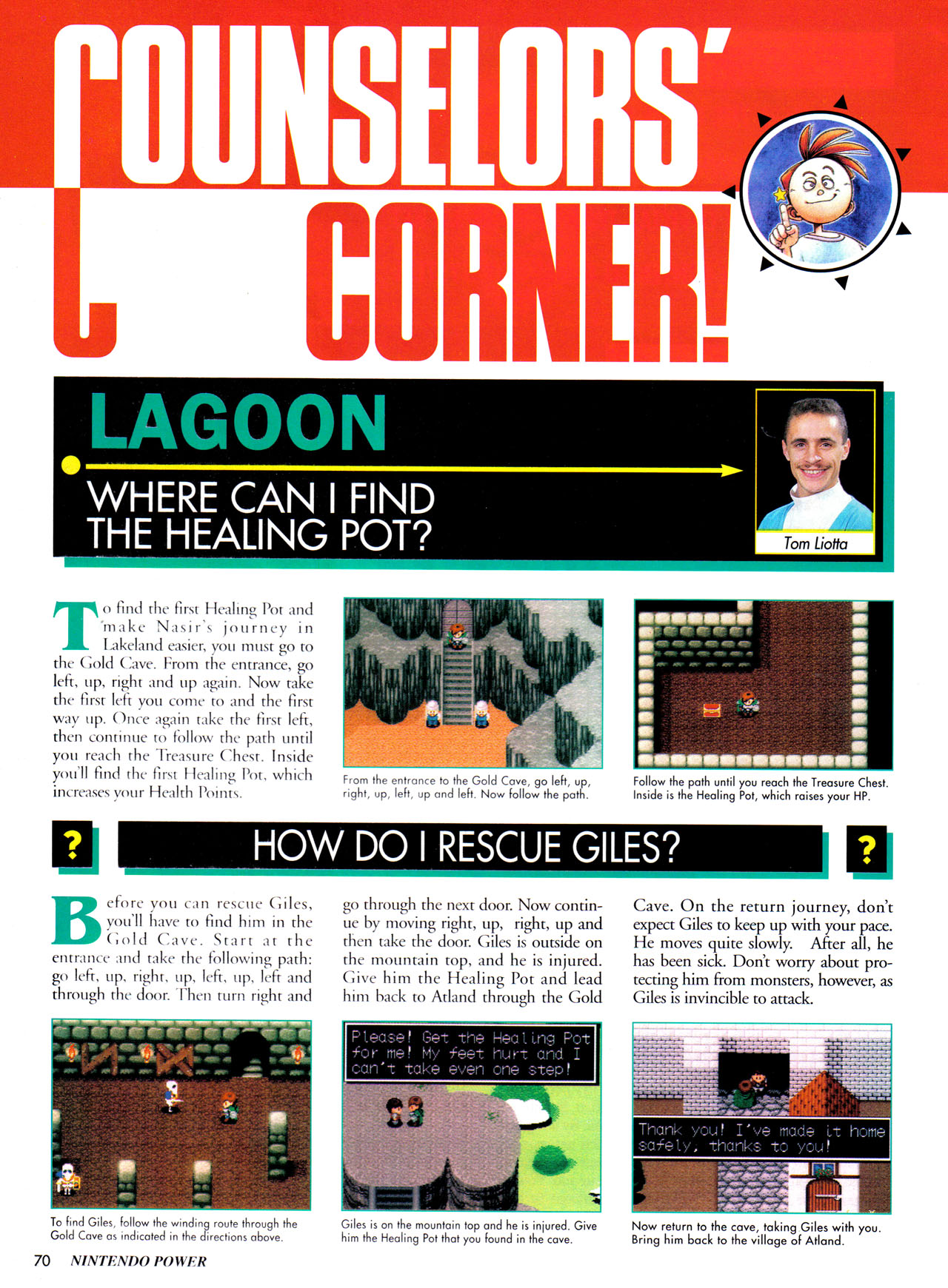 Read online Nintendo Power comic -  Issue #34 - 72