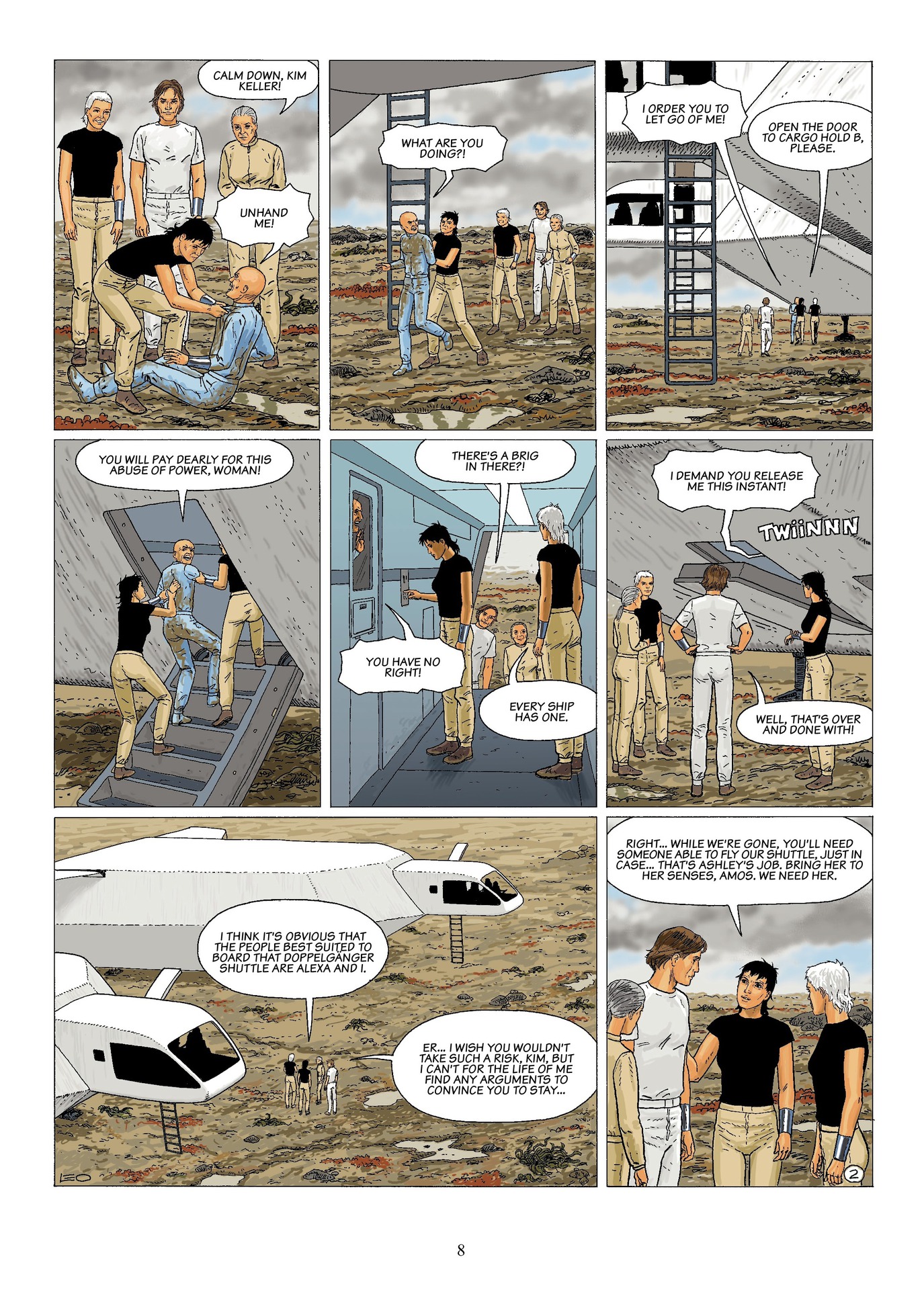 Read online Antares comic -  Issue #6 - 10