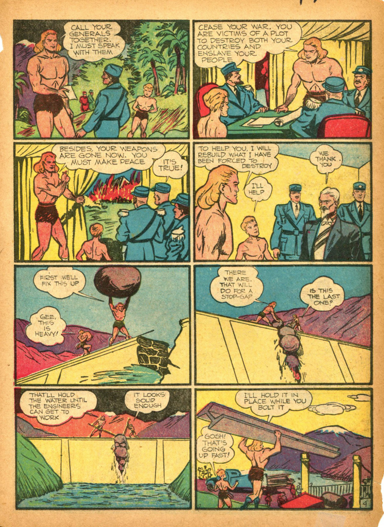 Read online Samson (1940) comic -  Issue #2 - 19