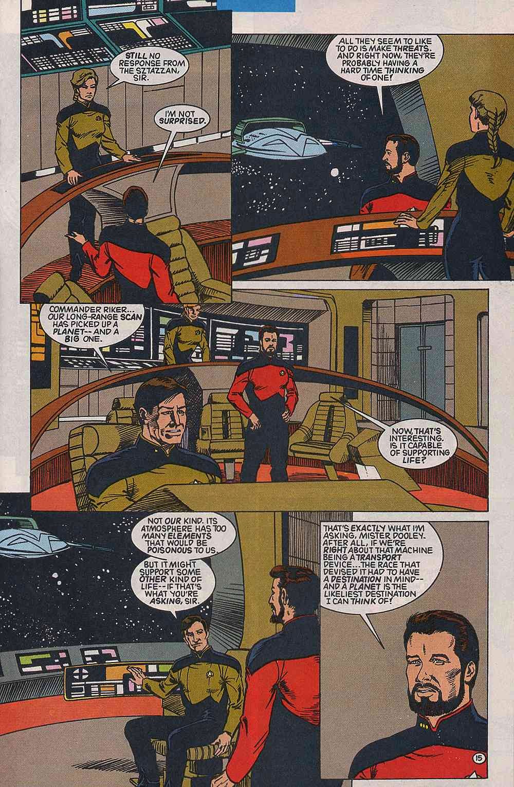 Read online Star Trek: The Next Generation (1989) comic -  Issue #41 - 16