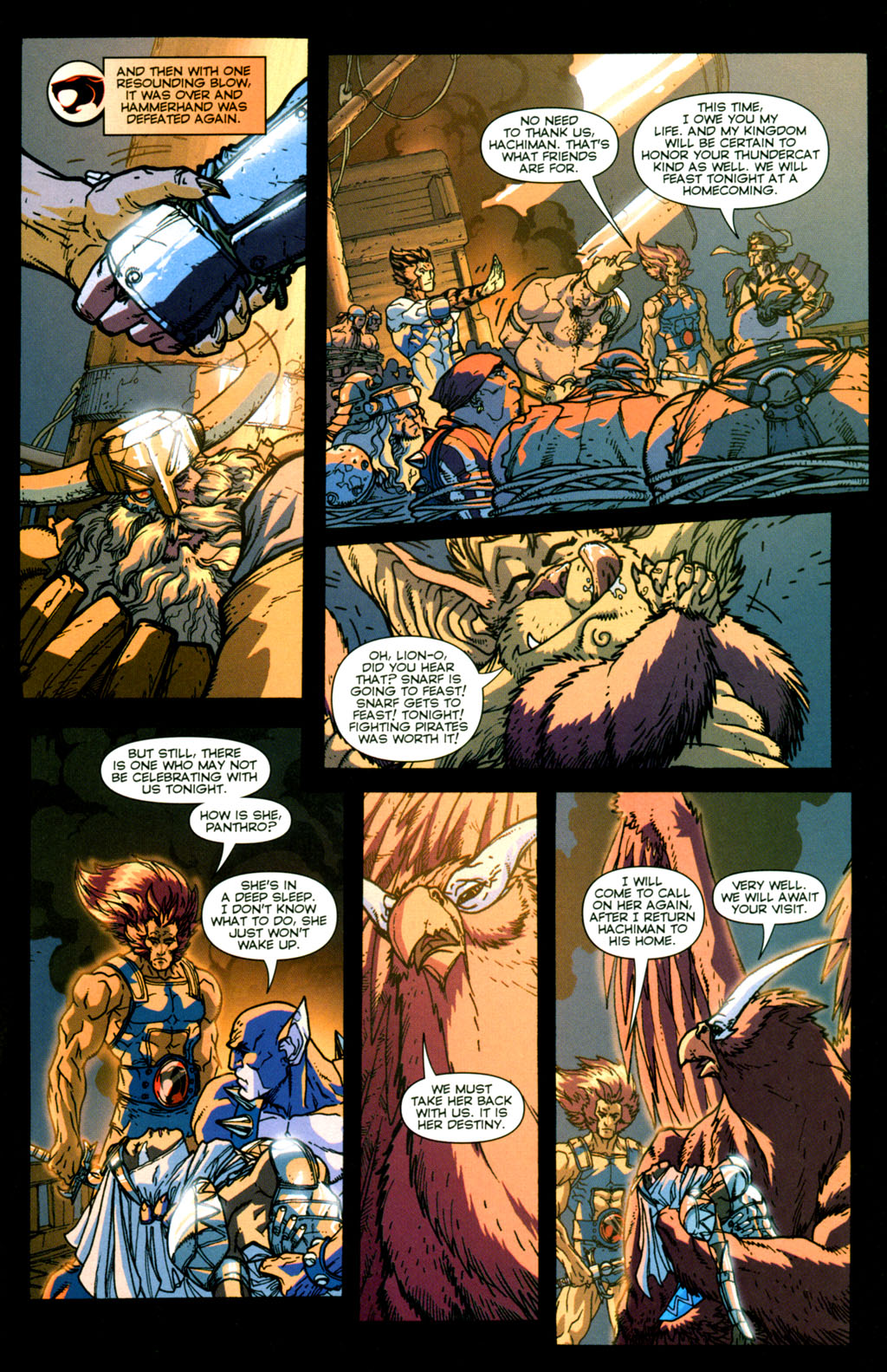 Read online ThunderCats: HammerHand's Revenge comic -  Issue #5 - 22