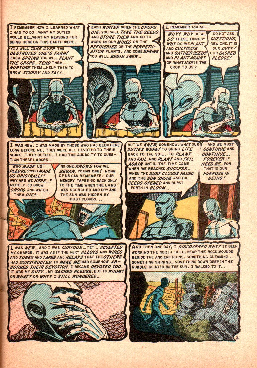 Read online Weird Science-Fantasy comic -  Issue #25 - 29