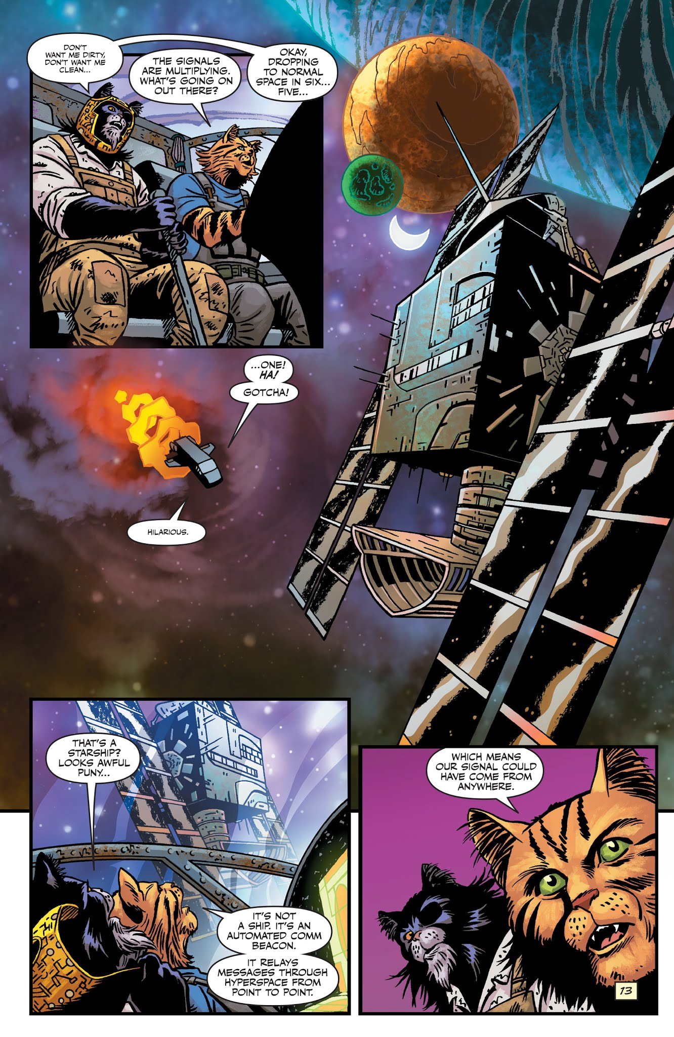 Read online Captain Ginger comic -  Issue #3 - 15