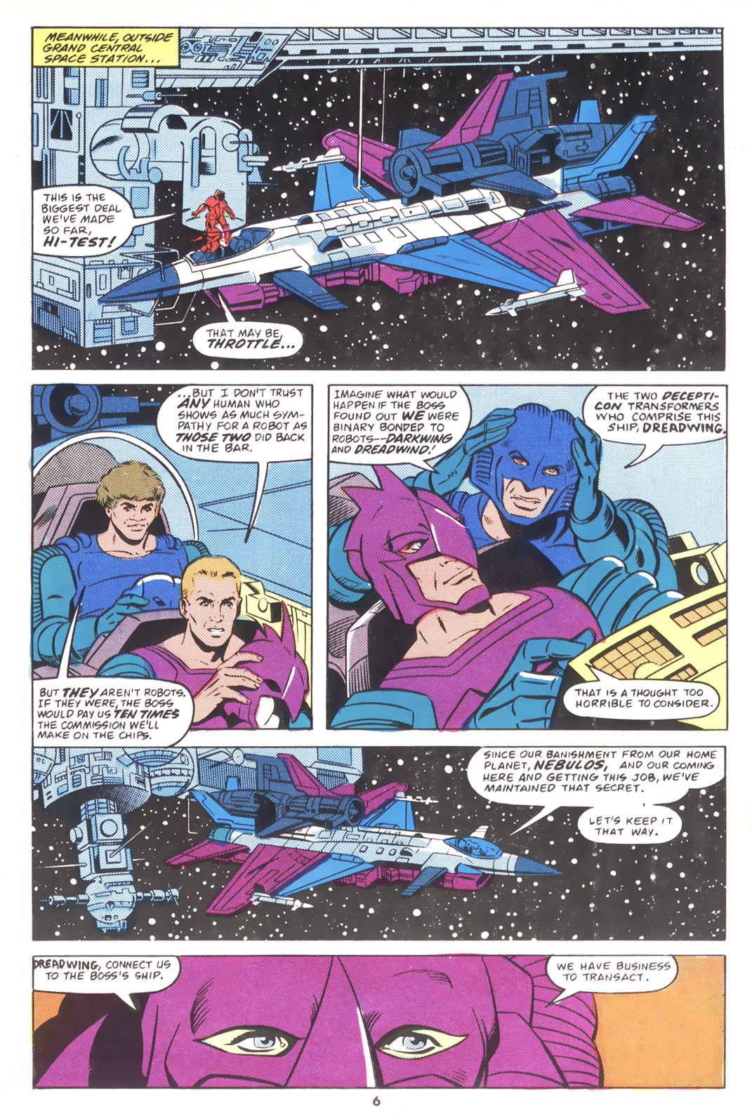 Read online The Transformers (UK) comic -  Issue #214 - 6