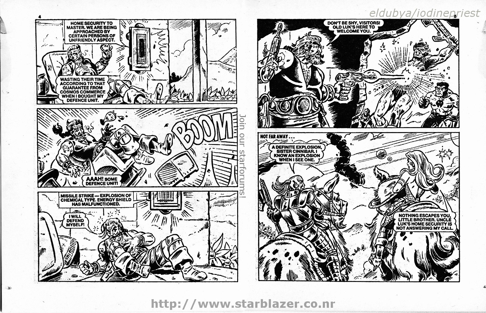 Read online Starblazer comic -  Issue #253 - 4