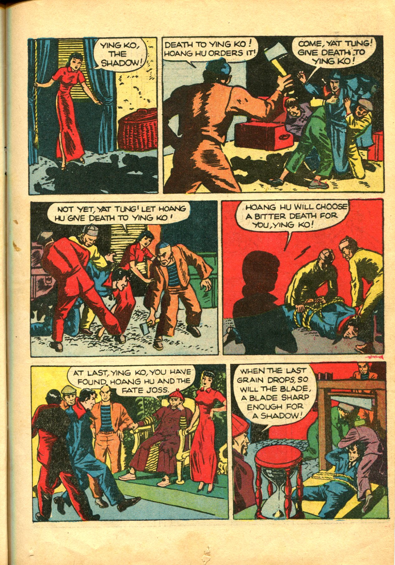 Read online Shadow Comics comic -  Issue #10 - 19