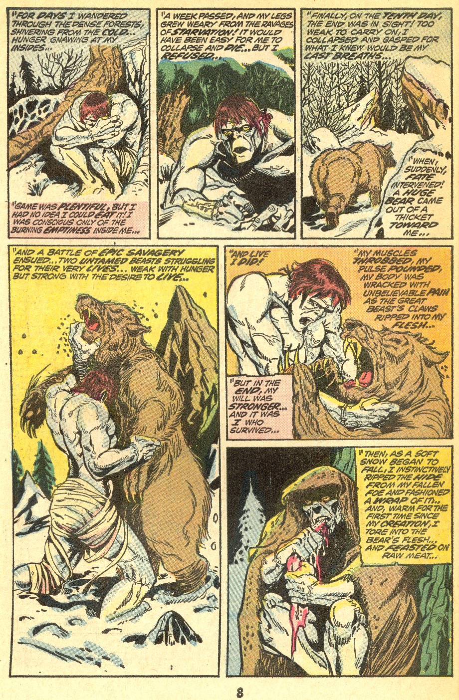 Read online Frankenstein (1973) comic -  Issue #2 - 7