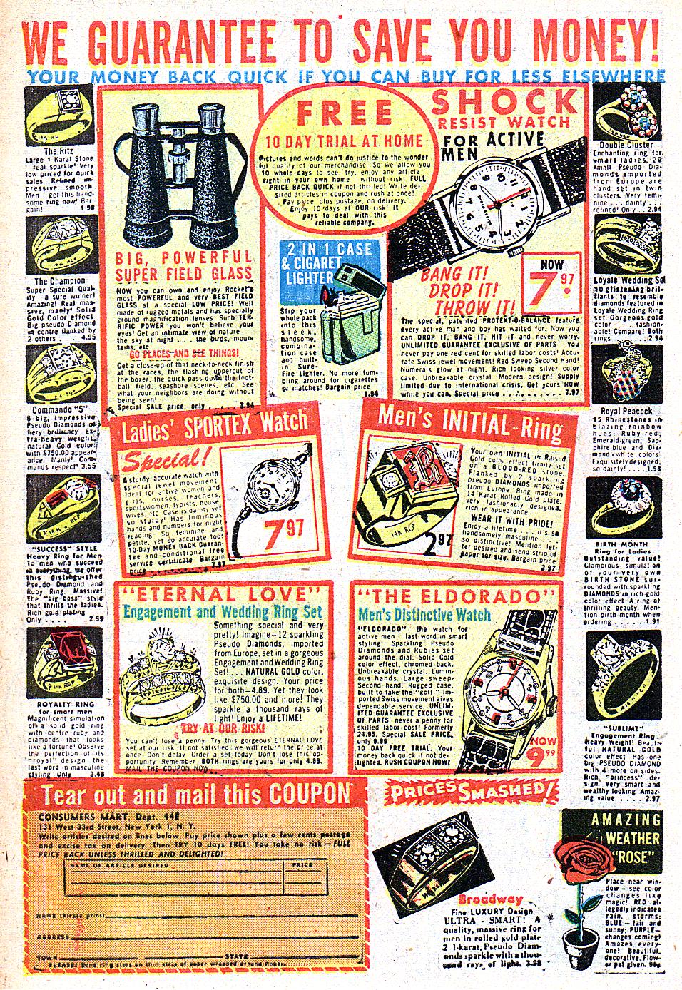 Read online Cowgirl Romances (1950) comic -  Issue #5 - 34