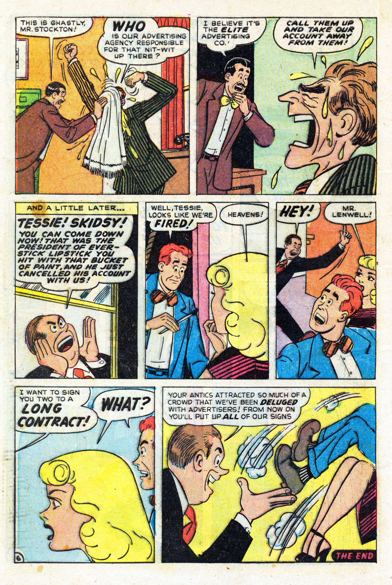 Read online Tessie the Typist comic -  Issue #19 - 8