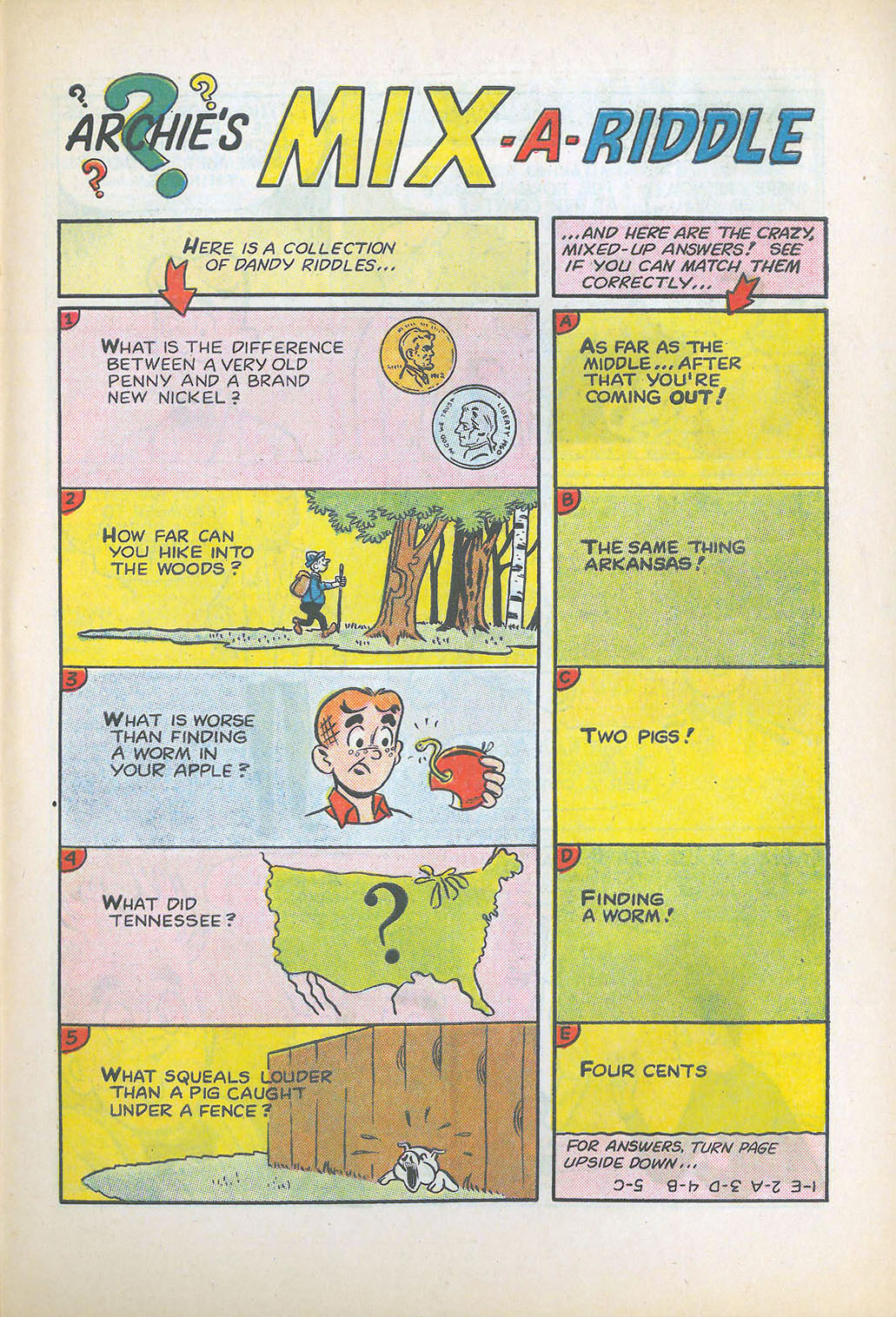 Read online Archie's Joke Book Magazine comic -  Issue #69 - 23