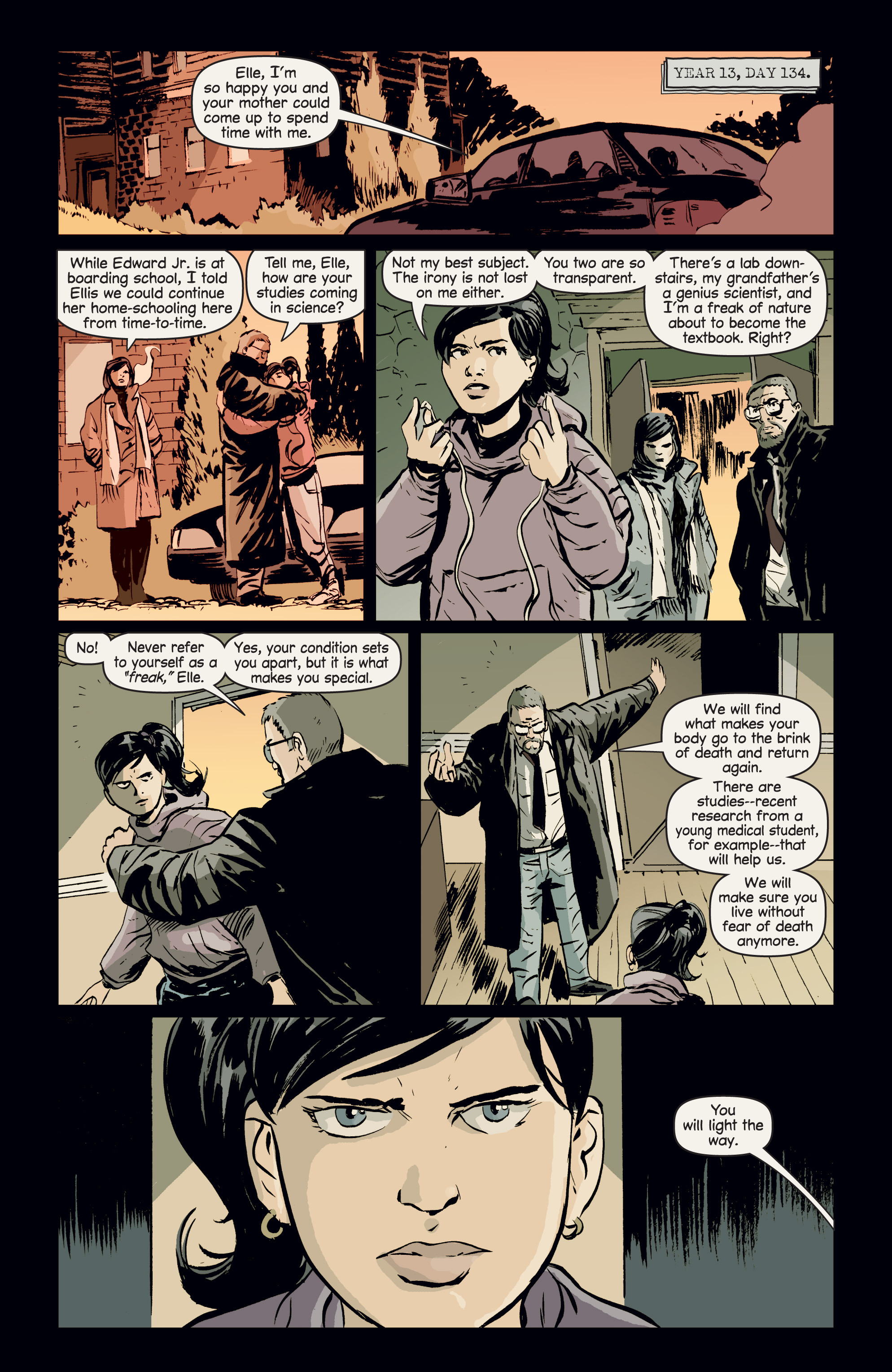 Read online Mind The Gap comic -  Issue # _TPB 3 - Out of Bodies - 118