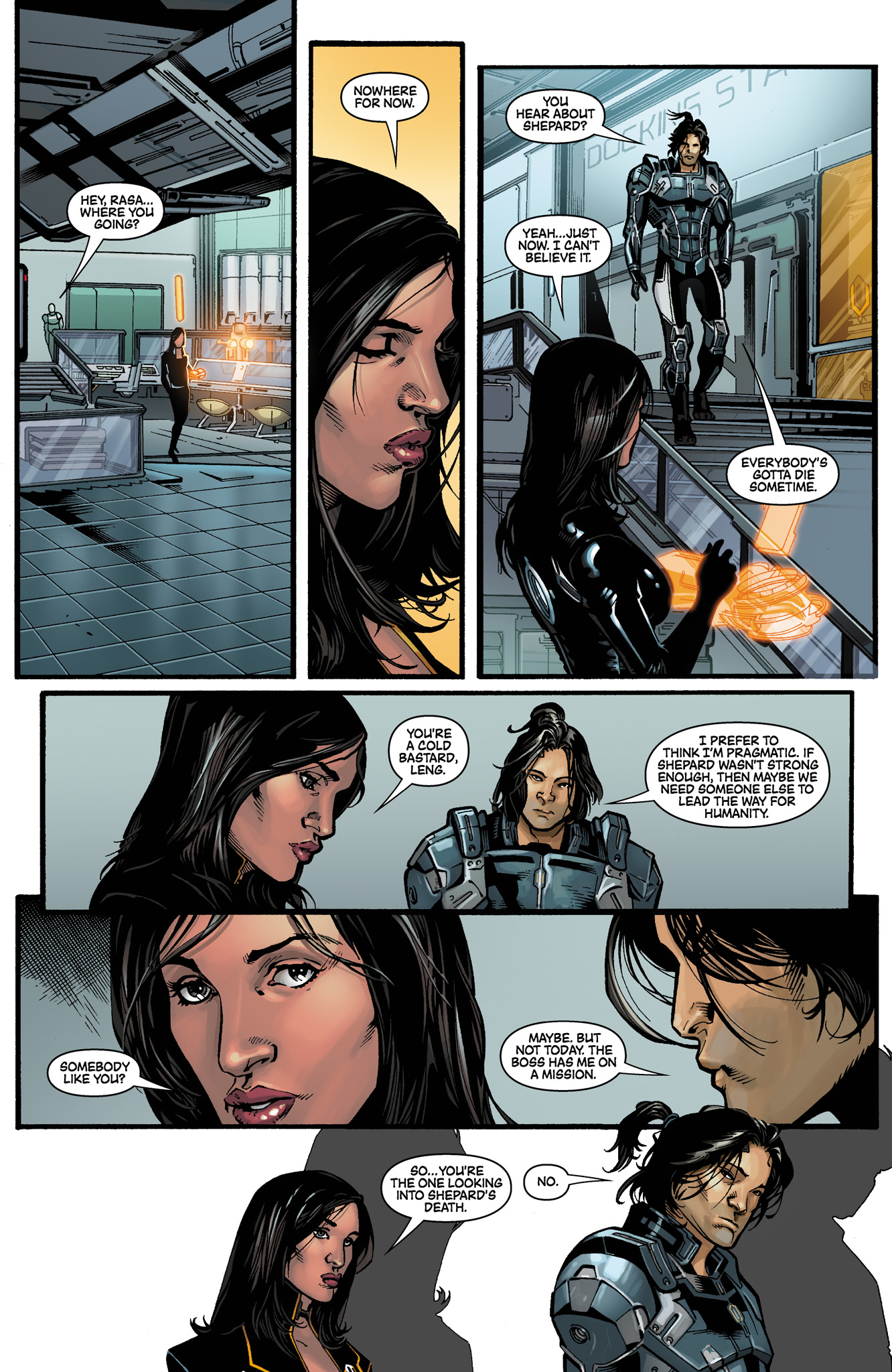 Read online Mass Effect: Foundation comic -  Issue #5 - 5
