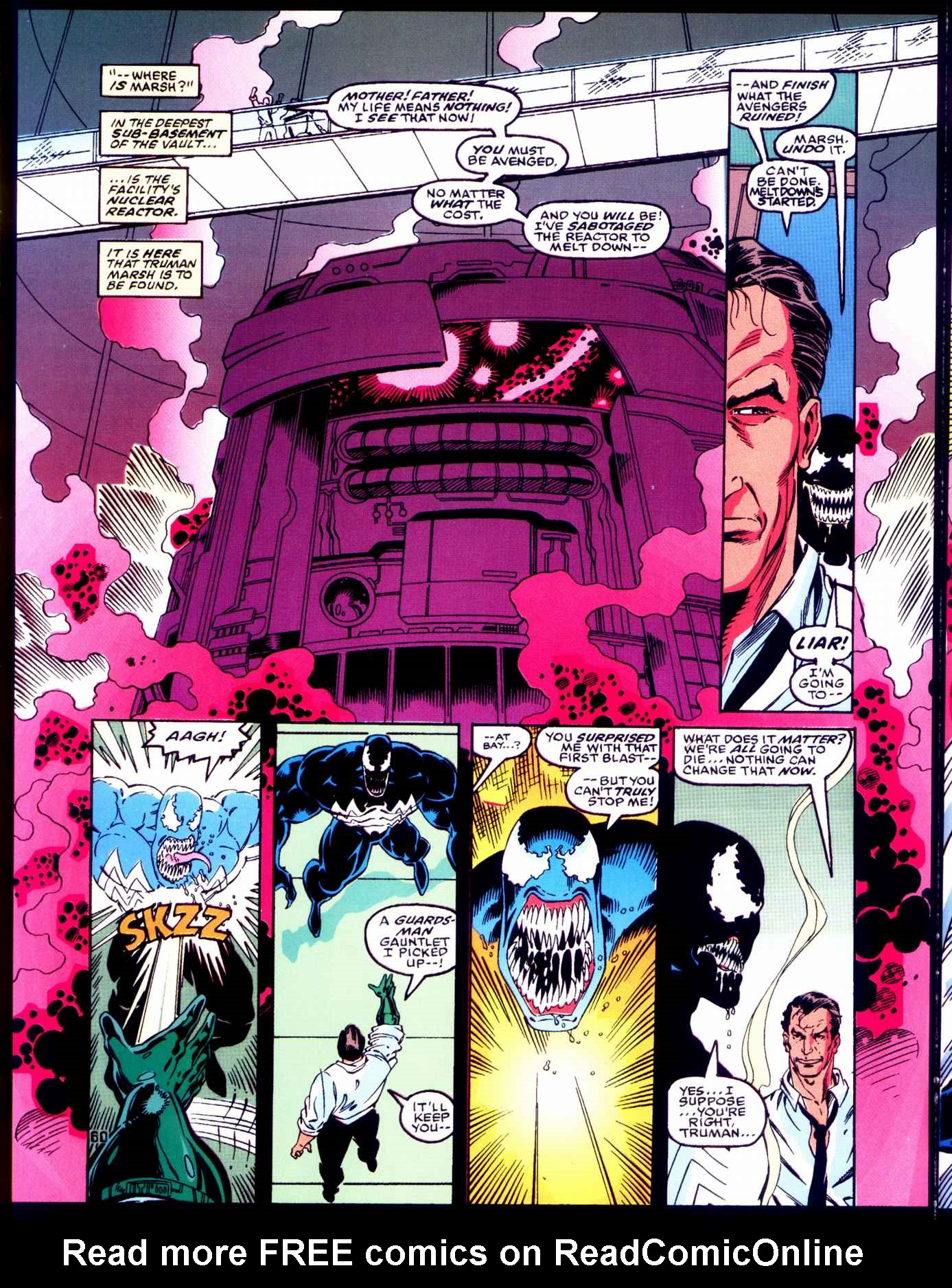 Read online Marvel Graphic Novel comic -  Issue #68 - Avengers - Death Trap - The Vault - 61