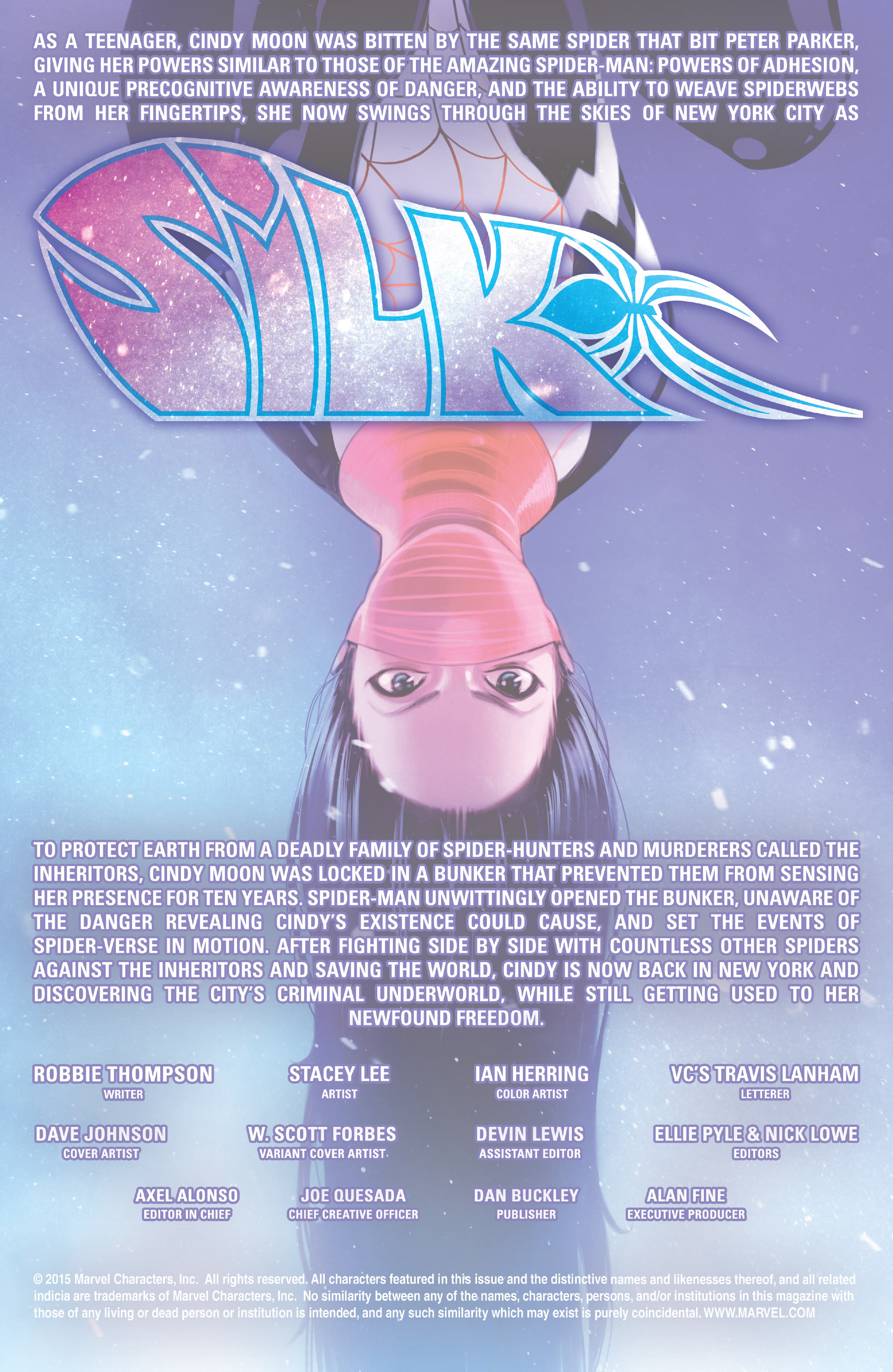 Read online Silk (2015) comic -  Issue #2 - 3