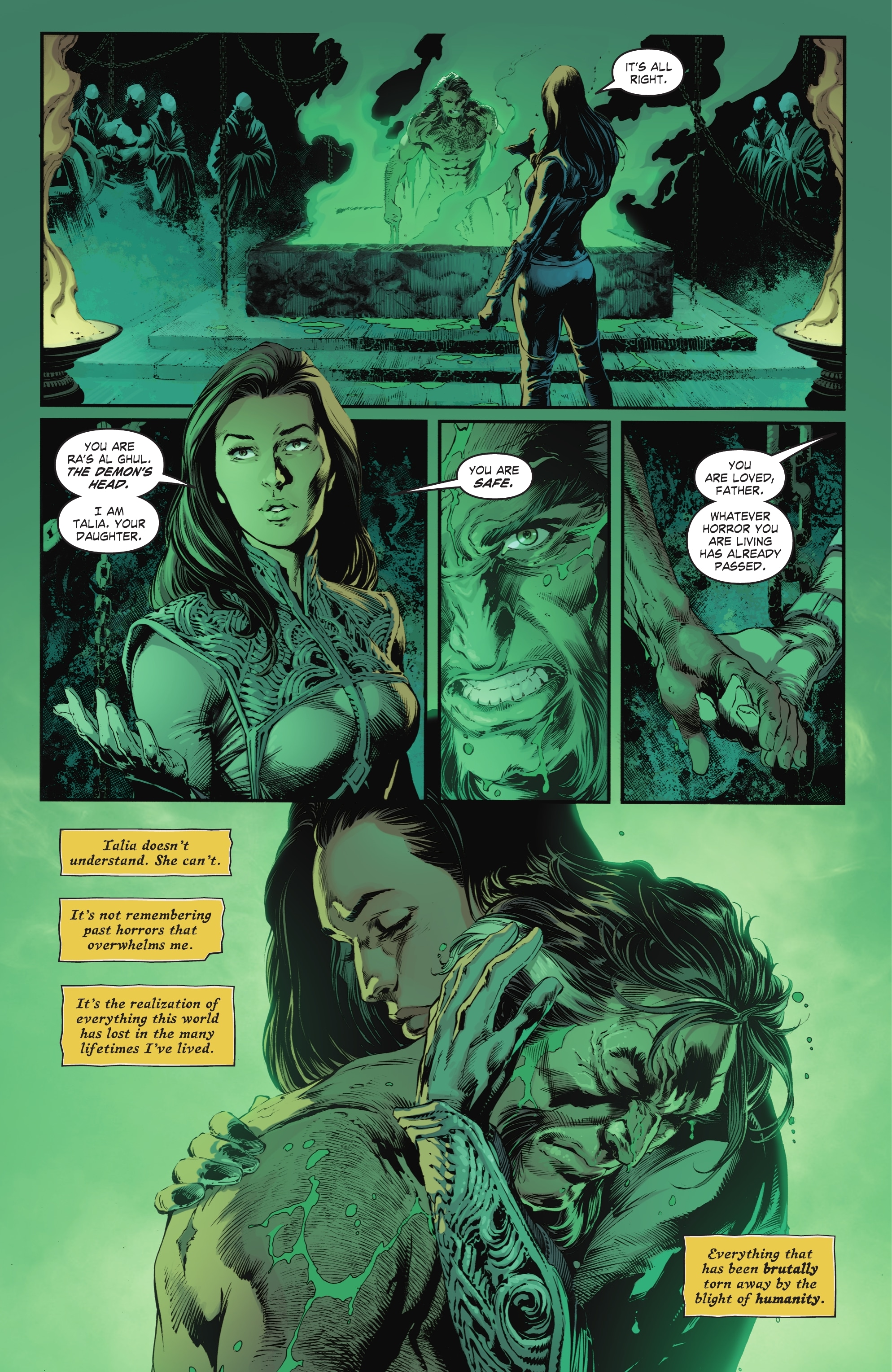 Read online Batman - One Bad Day: Ra's al Ghul comic -  Issue # Full - 10