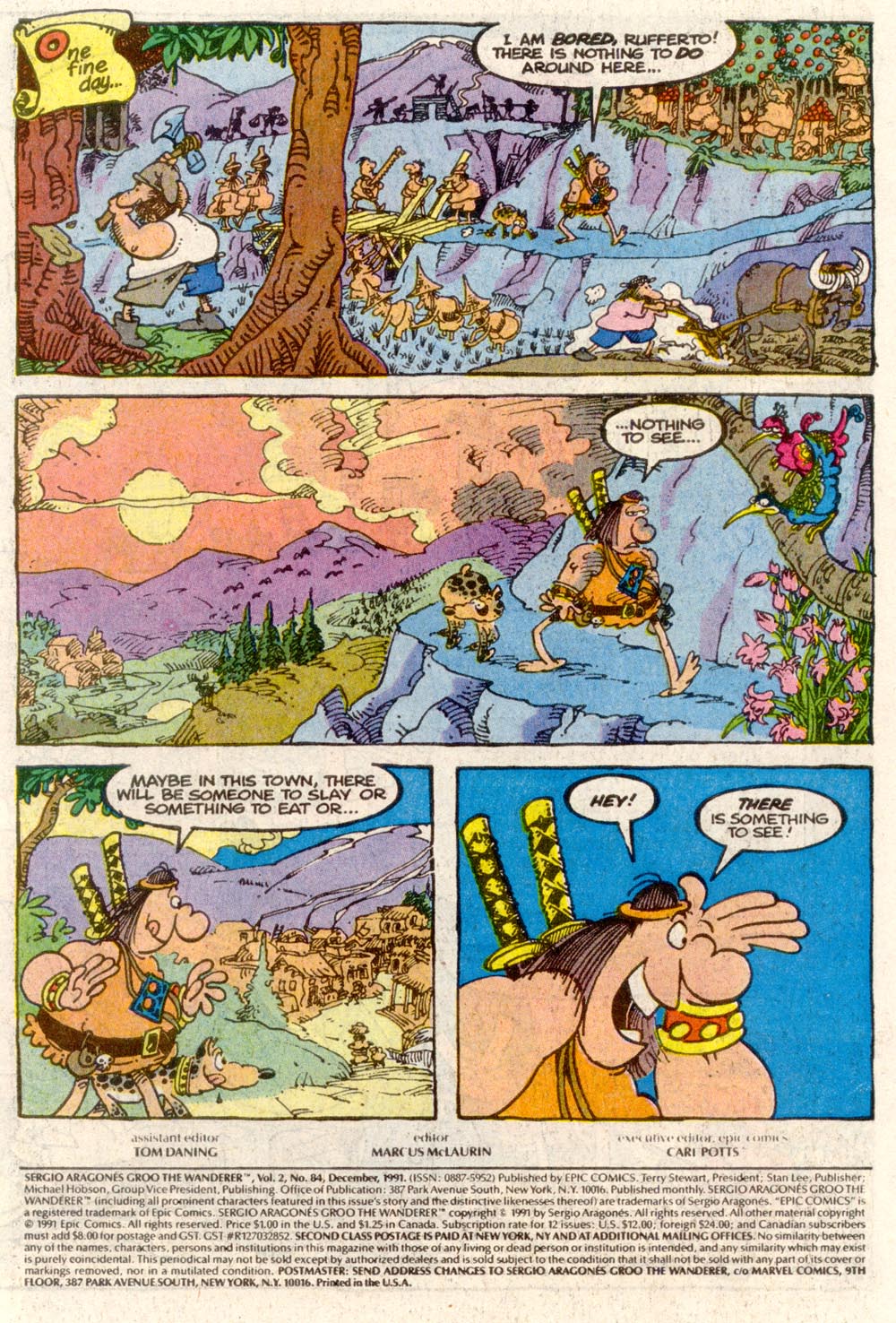 Read online Sergio Aragonés Groo the Wanderer comic -  Issue #84 - 2