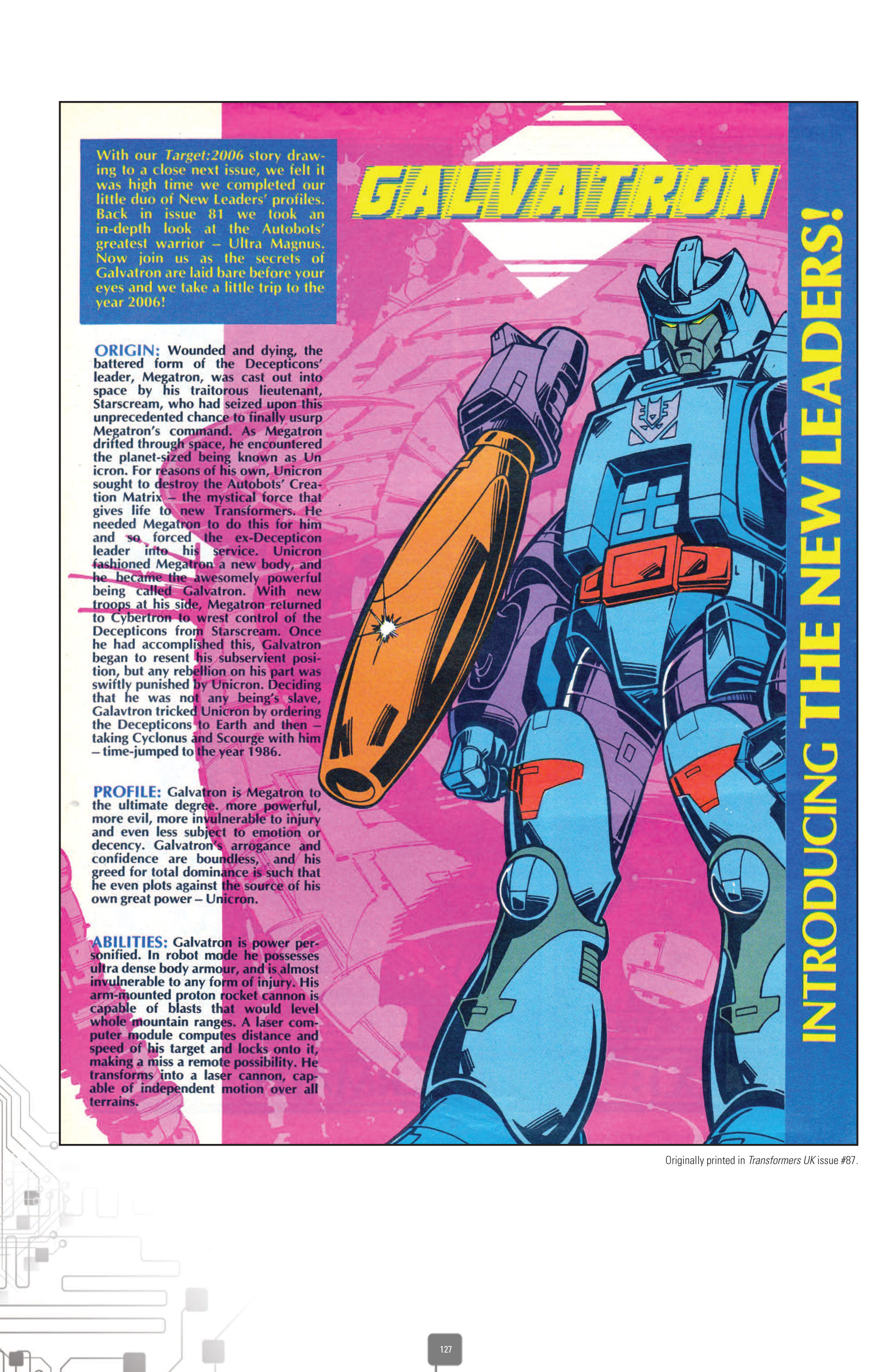 Read online The Transformers Classics UK comic -  Issue # TPB 3 - 128