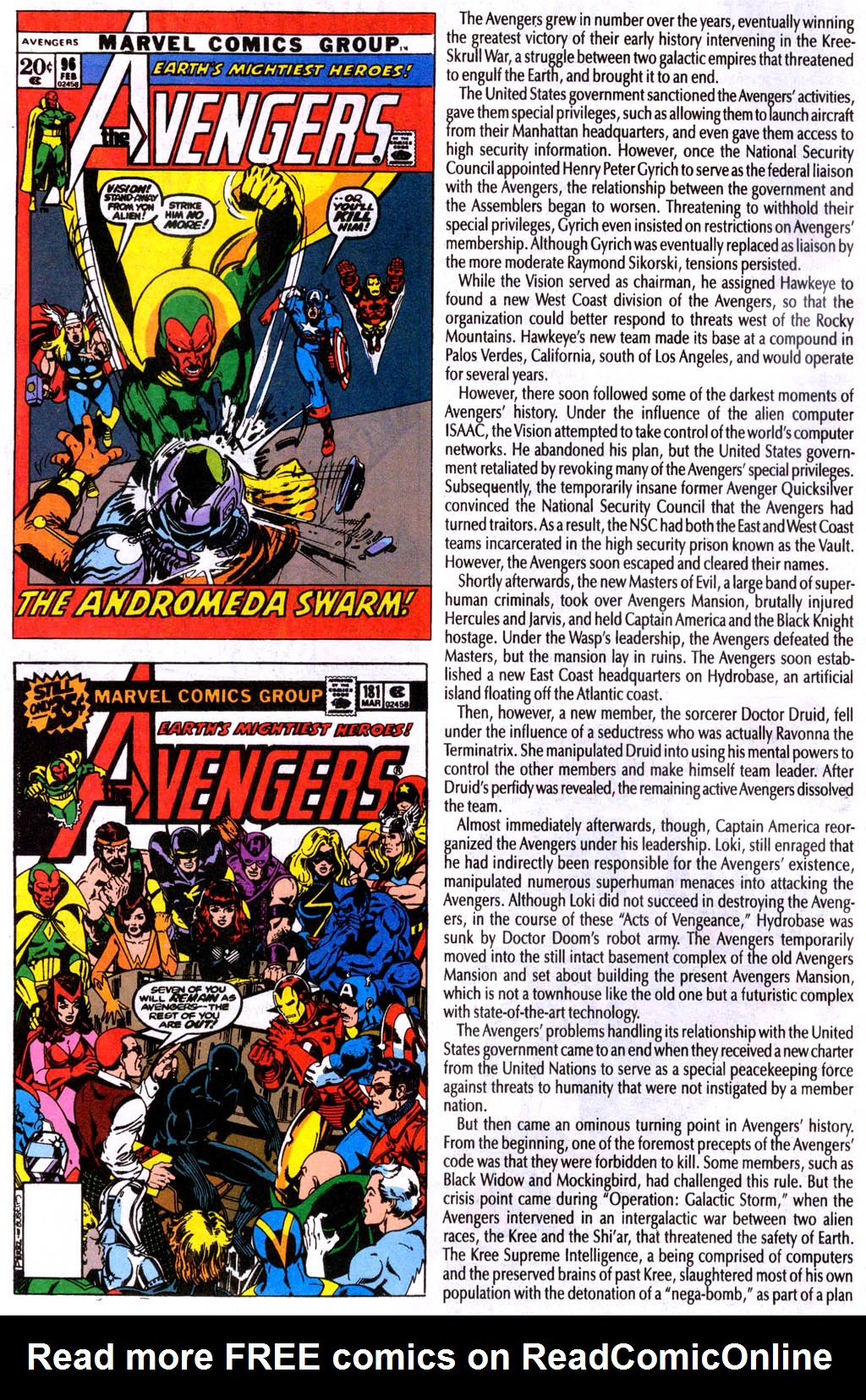 Read online The Avengers Log comic -  Issue # Full - 4