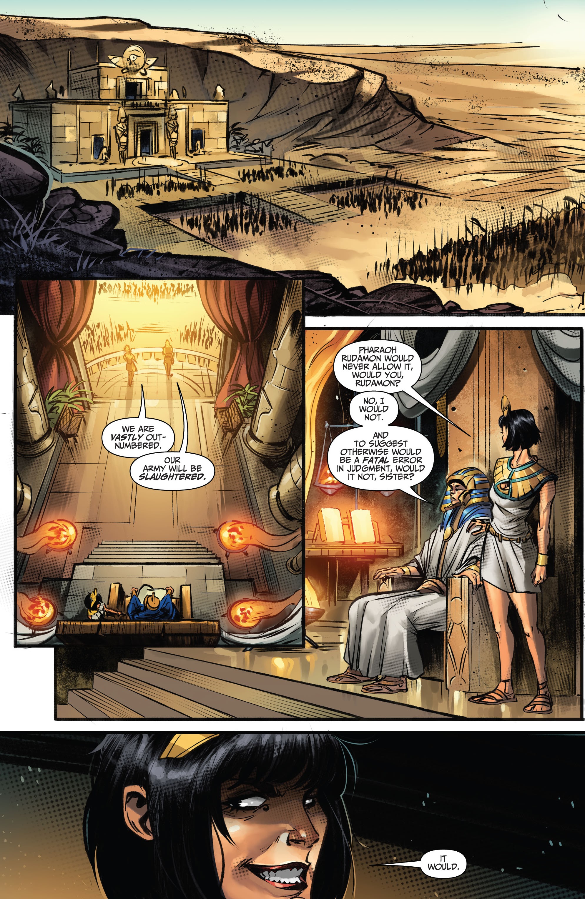 Read online Myths & Legends Quarterly: Blood Pharaoh comic -  Issue # Full - 29