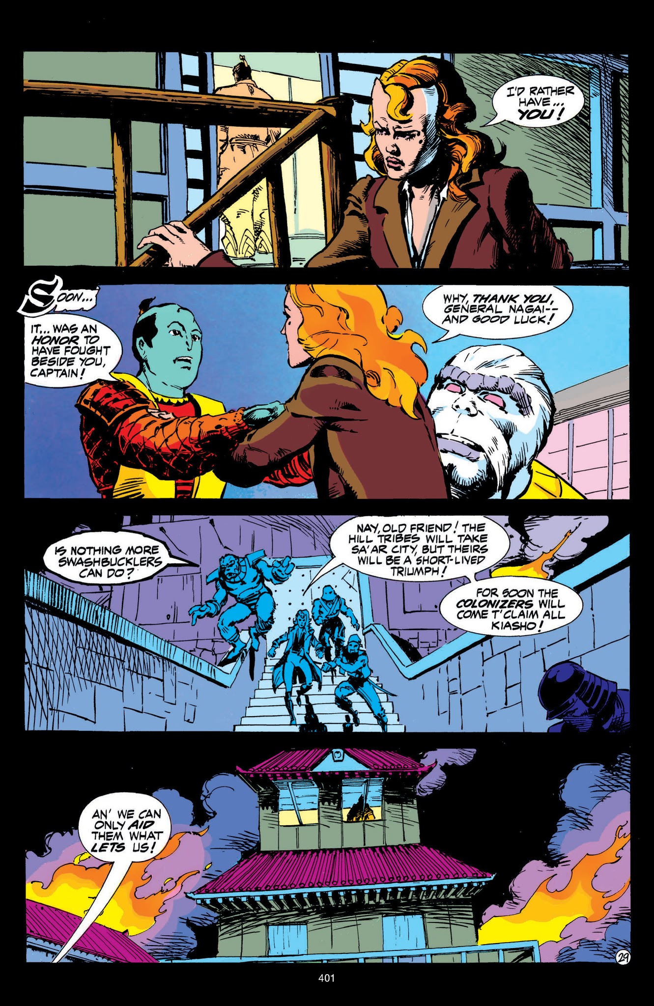 Read online Swords of the Swashbucklers comic -  Issue # TPB - 385