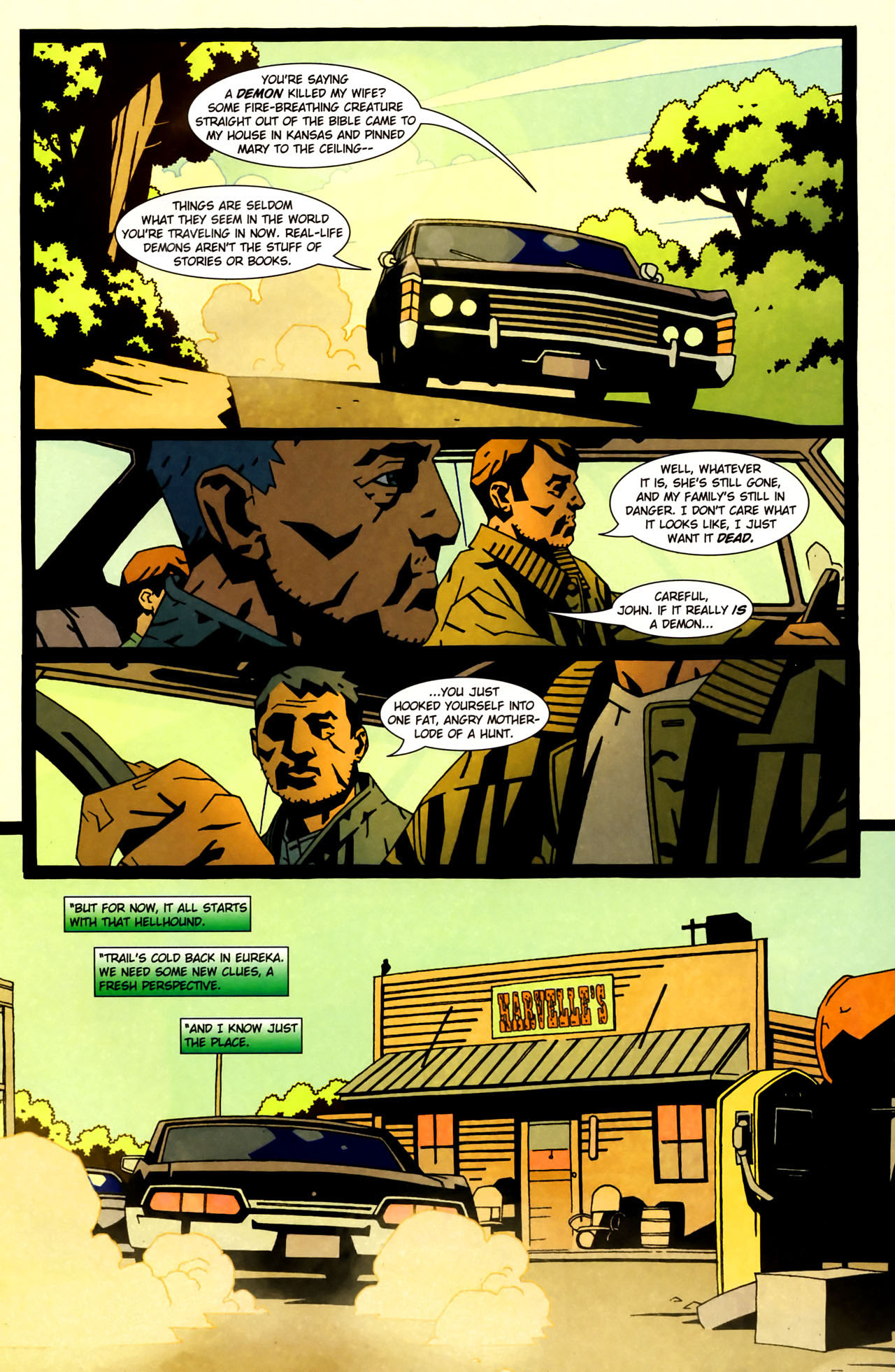 Read online Supernatural: Origins comic -  Issue #3 - 4