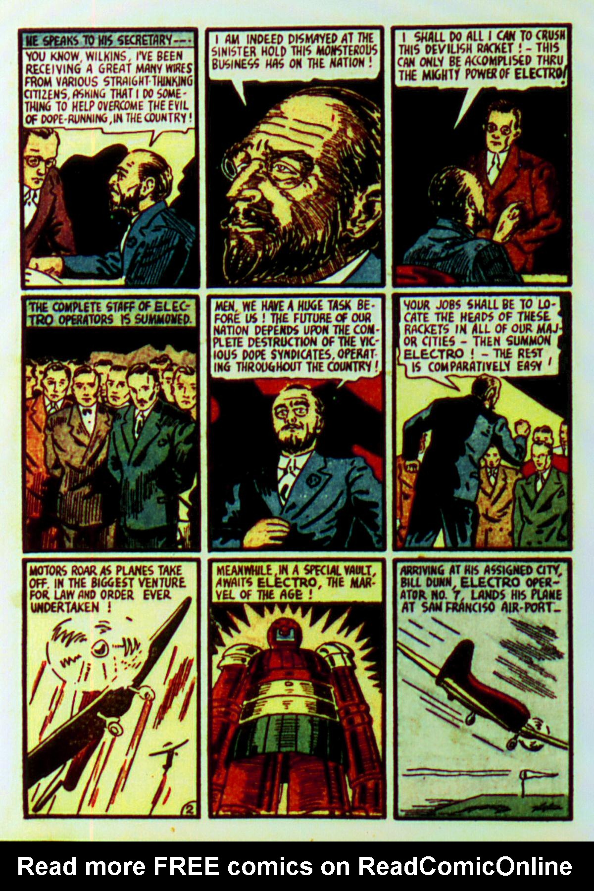 Read online Marvel Mystery Comics comic -  Issue #6 - 44