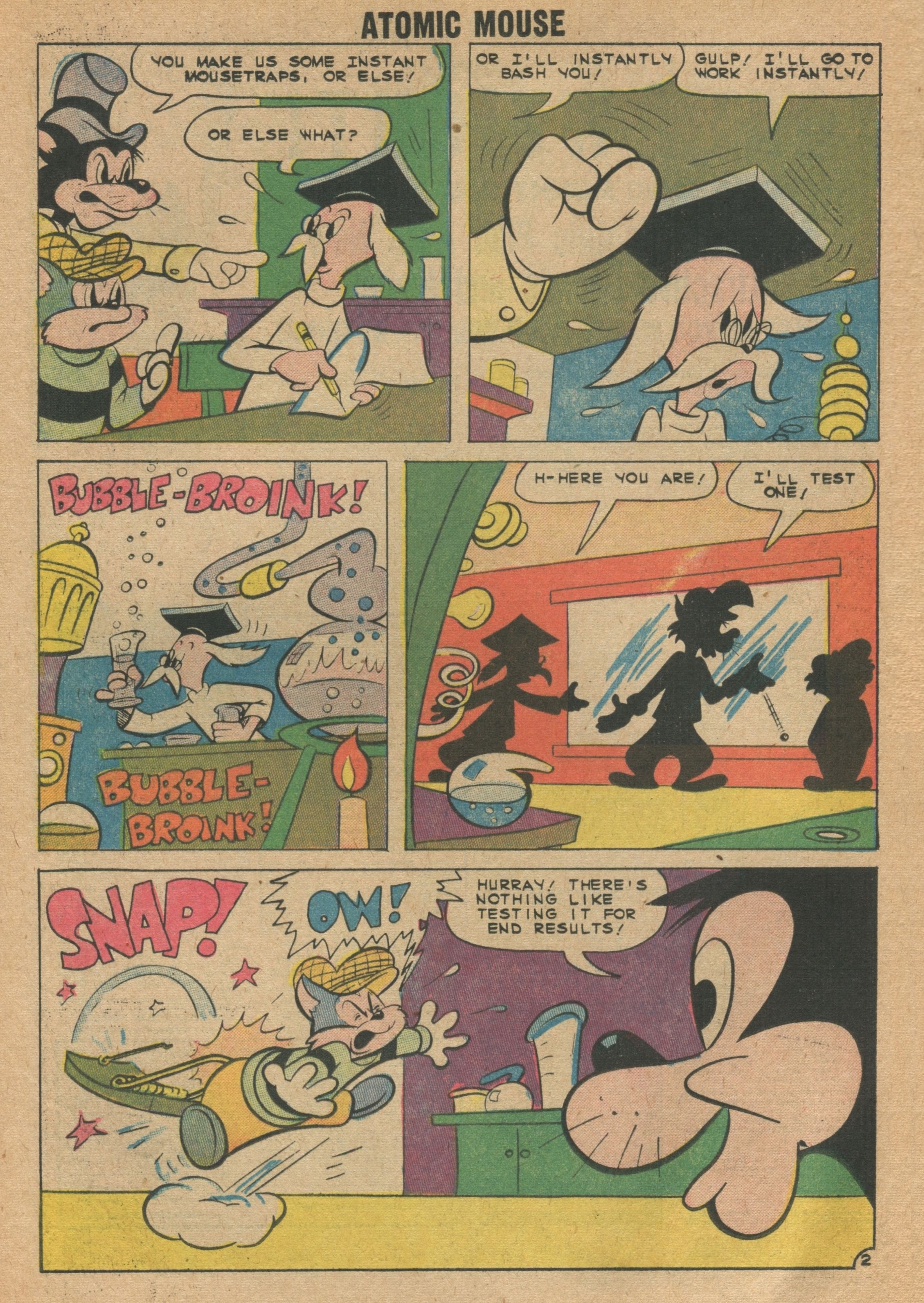Read online Atomic Mouse comic -  Issue #35 - 16