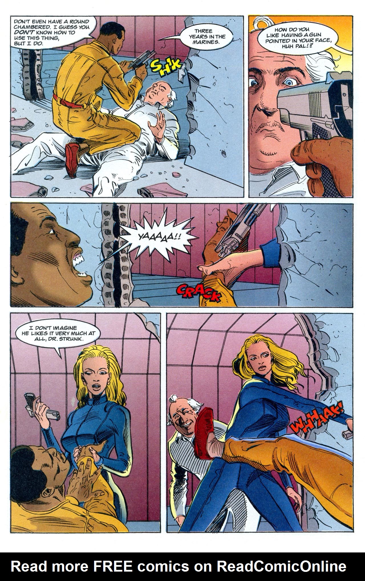 Read online Aliens: Stronghold comic -  Issue #3 - 24